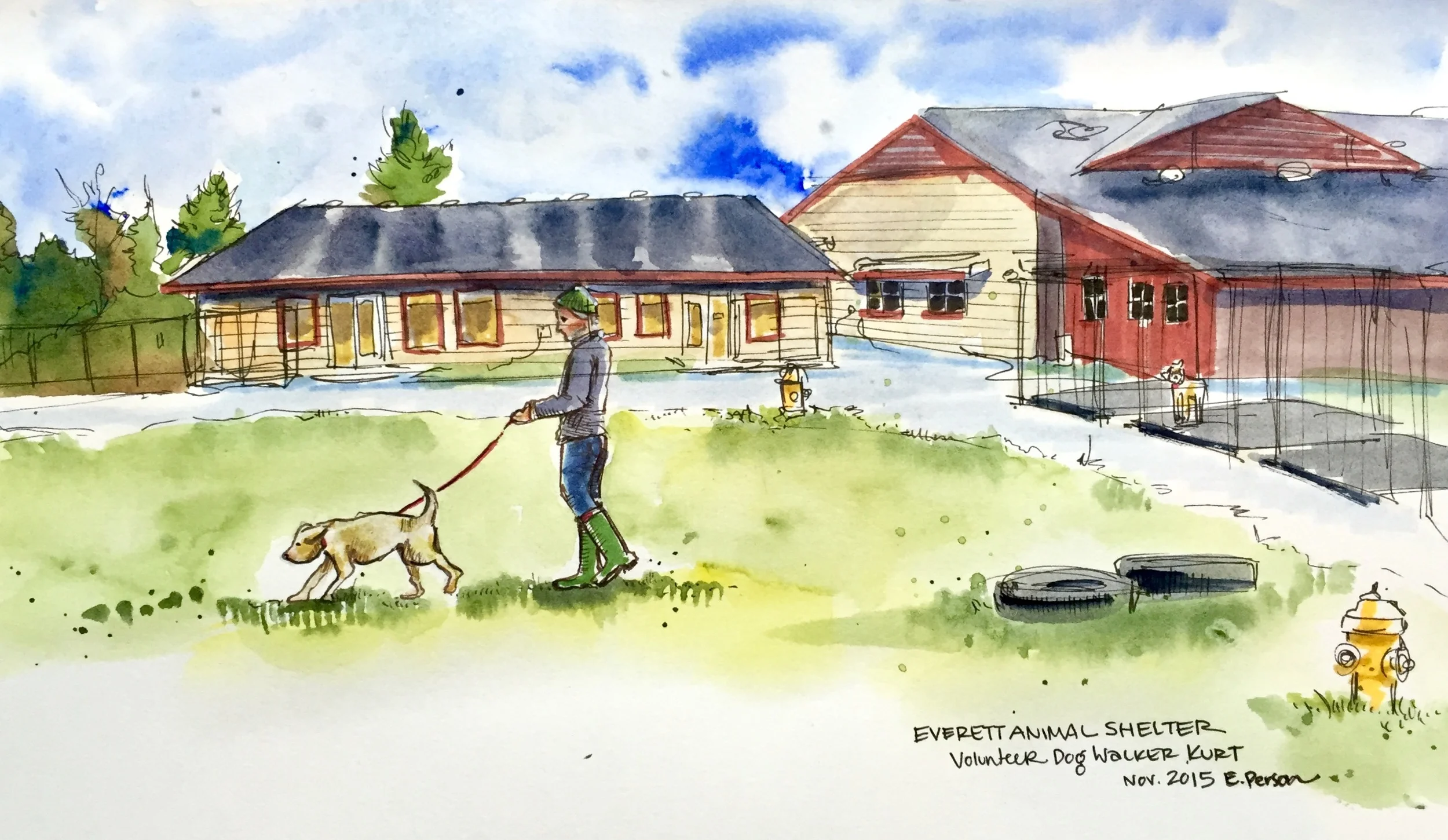 Sketchy Everett Volume 3 - The Everett Animal Shelter