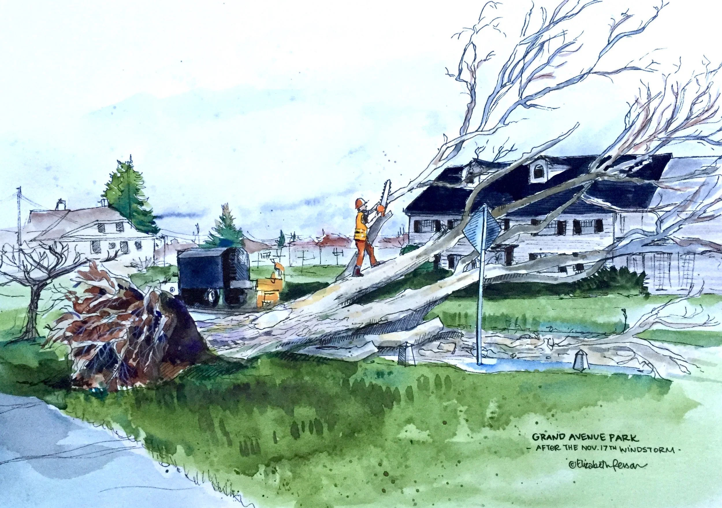 Sketchy Everett Volume 5: Windstorm Aftermath