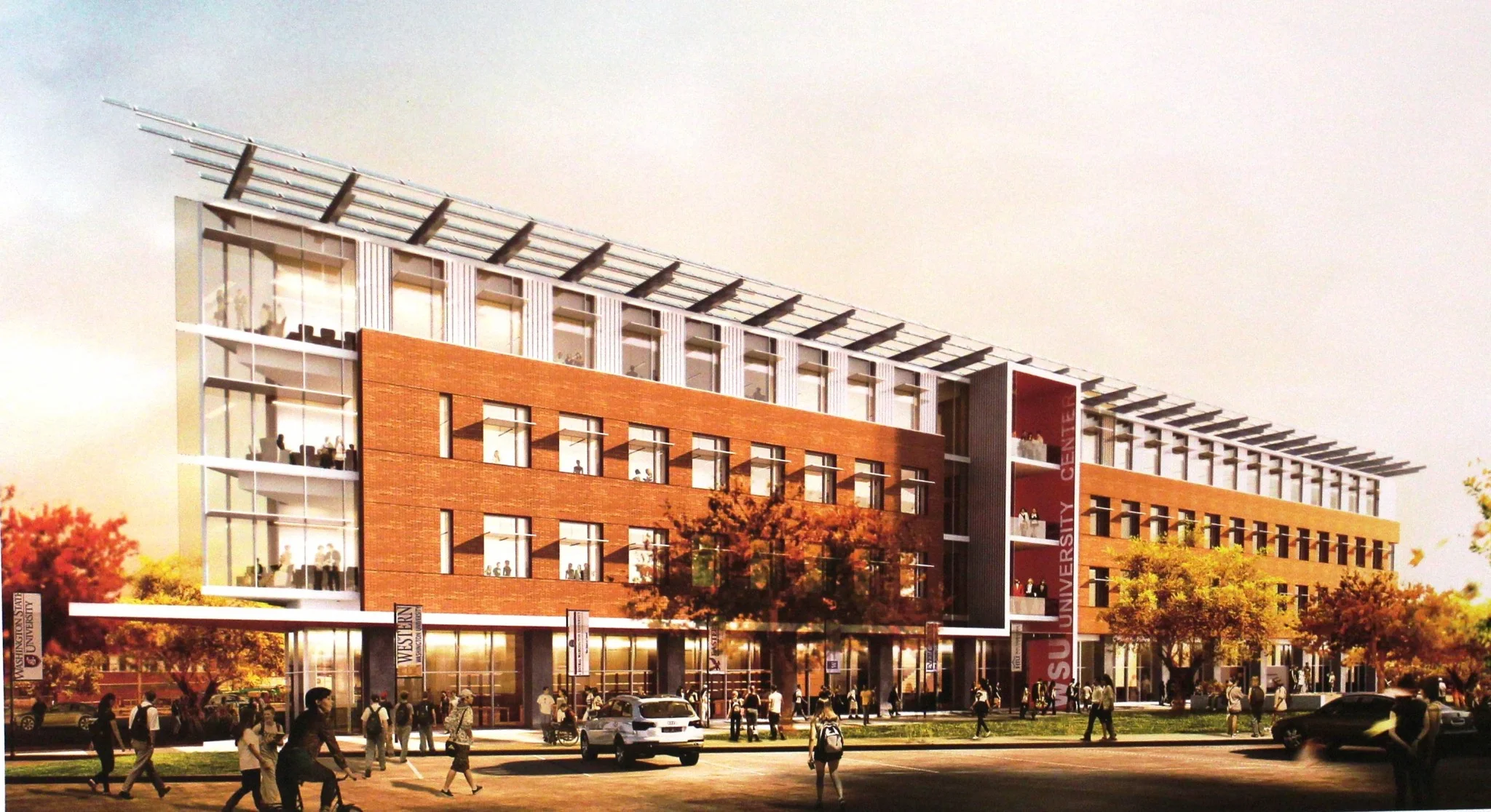 The new WSU building-to-be.