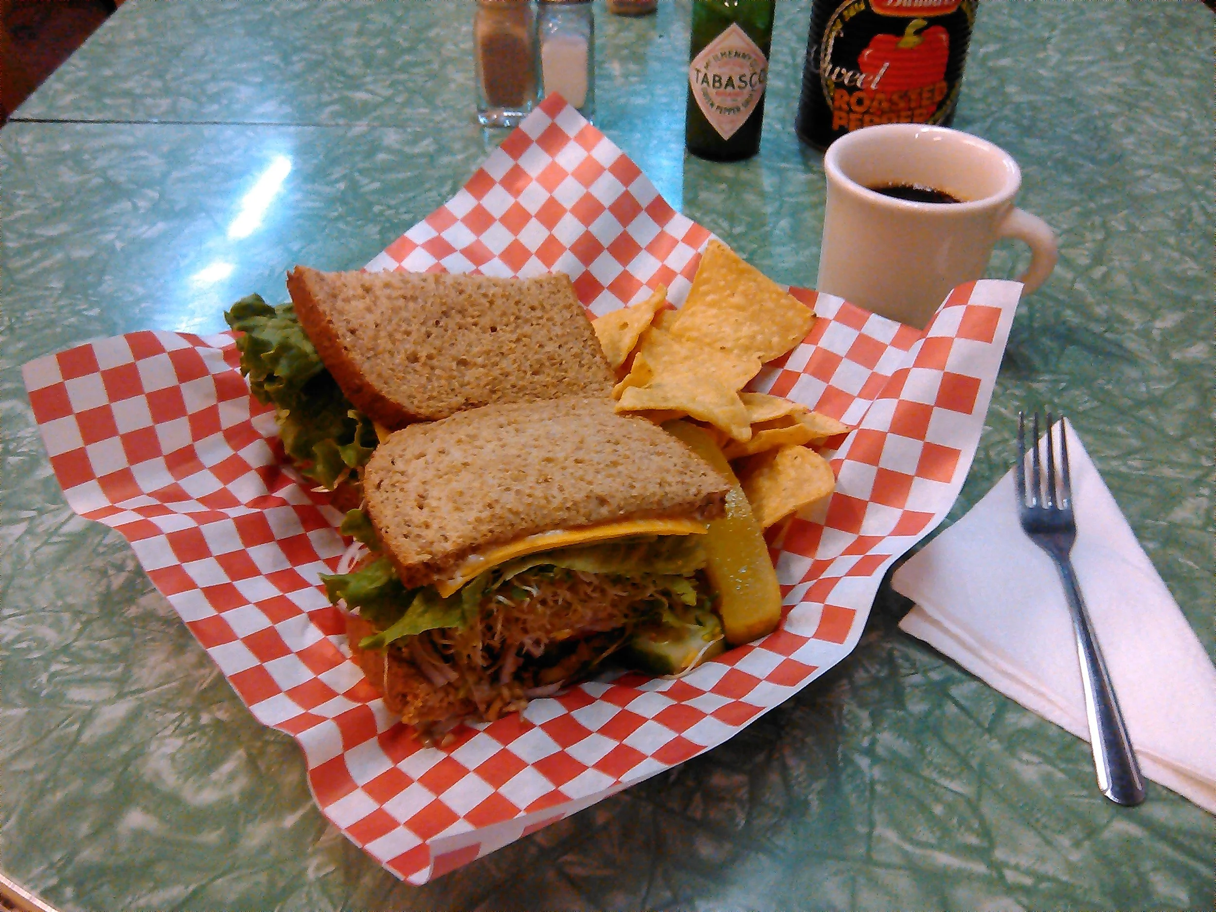 Now, for lunch.