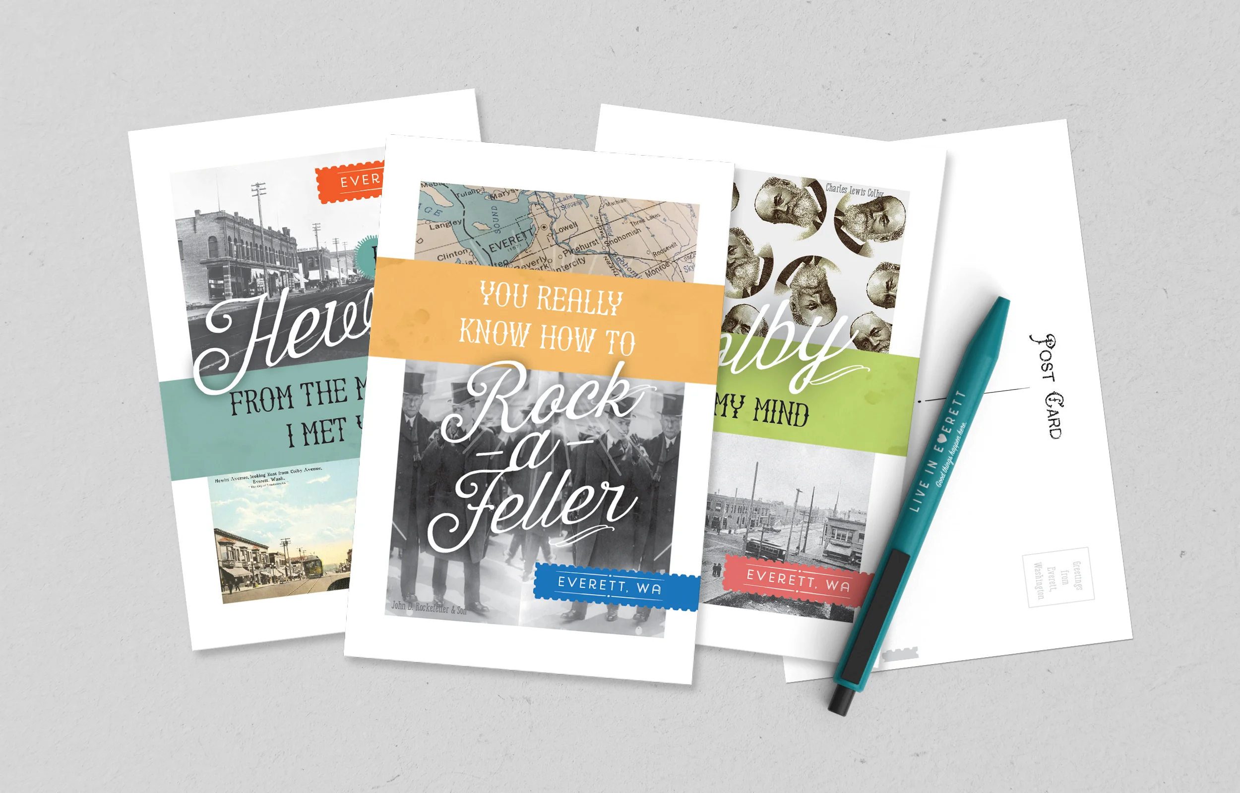 Everett Valentines Postcards (SOLD OUT)