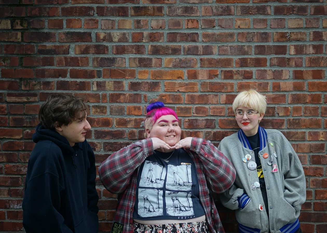 From left to right: Sid, Katee, and Sierra.