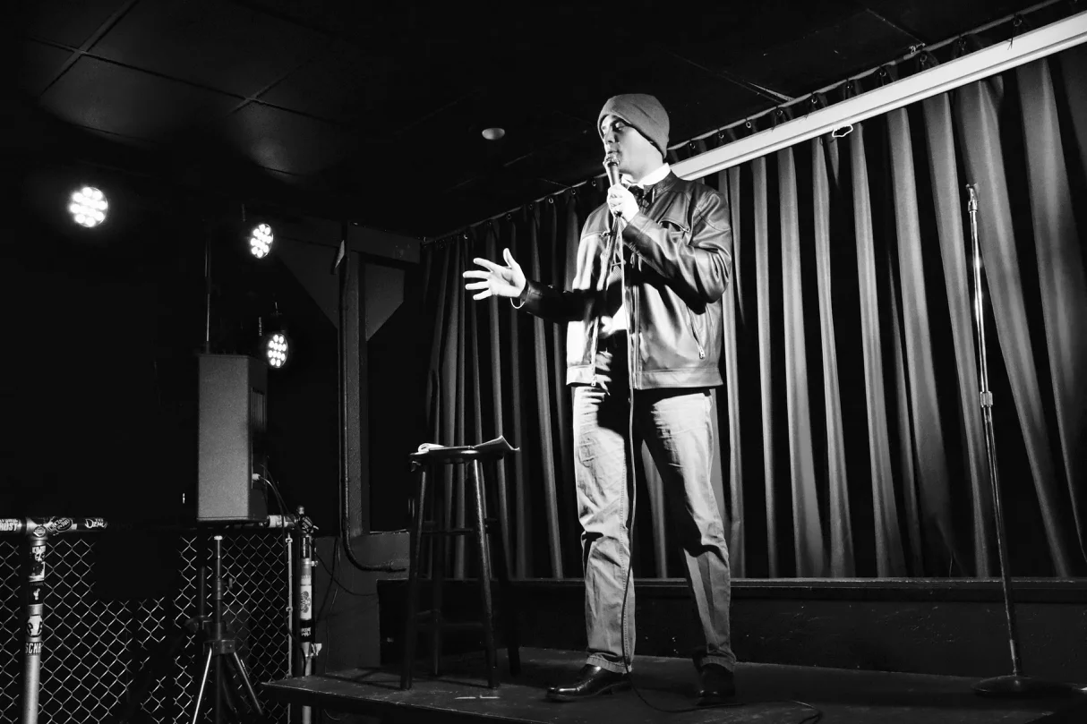 Blake Kiltoff kicking off the show // Garret Hunt