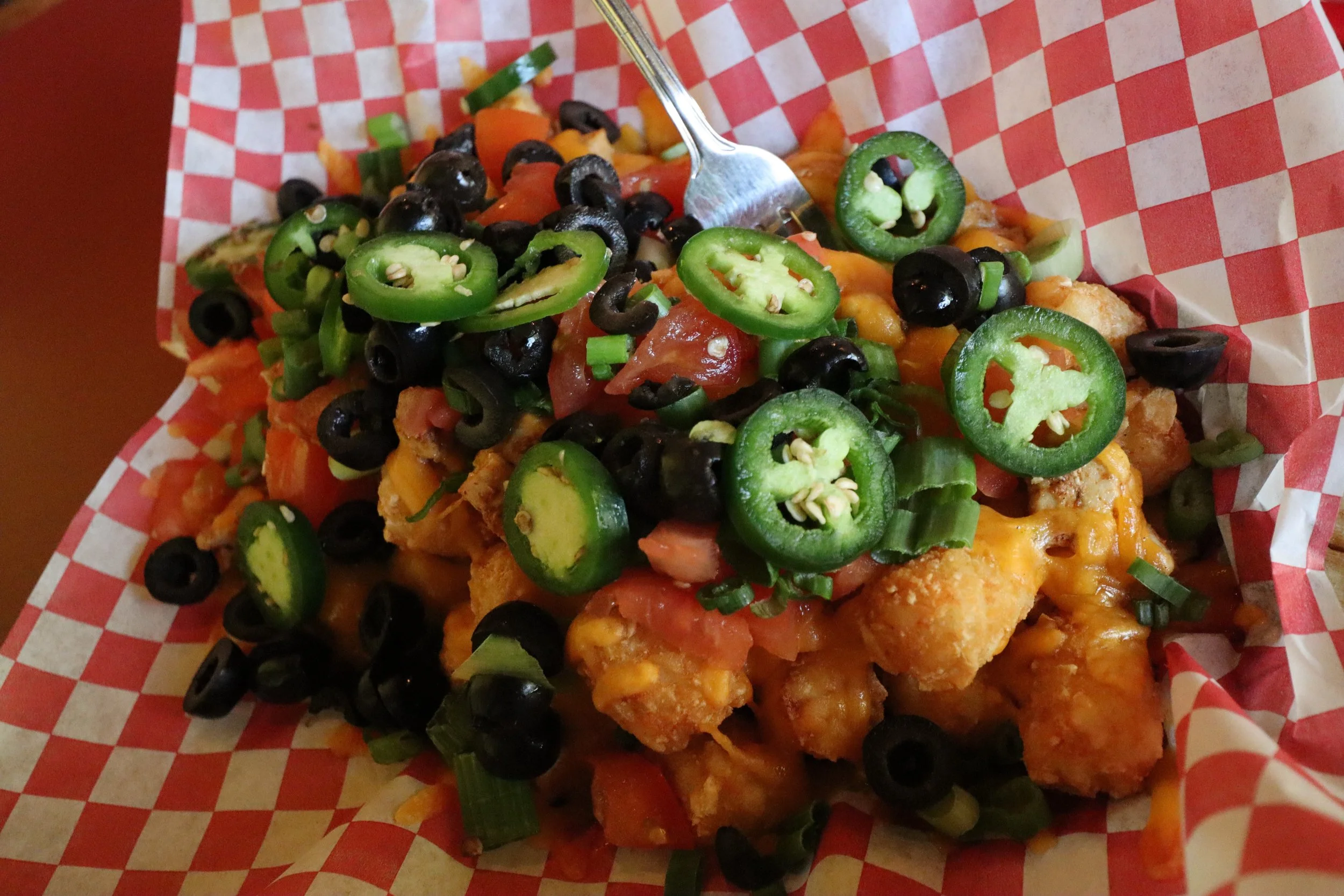 The loaded tater tots // Laura Campbell