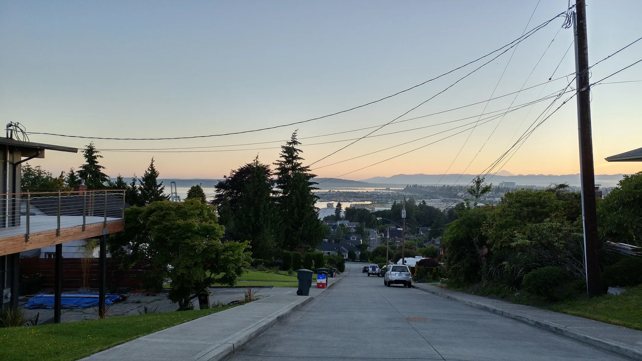 Don't worry, I wasn't driving when I took this. I stood in the middle of the street. // Christopher Bragg