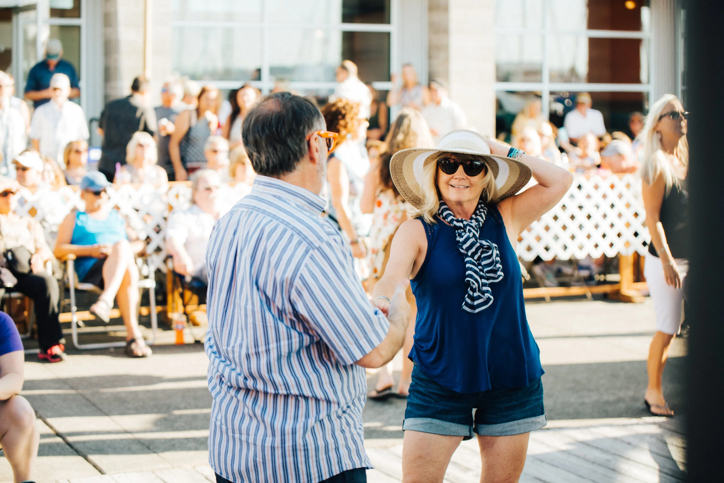Dancers at Music at the Marina // Courtesy of Jake Campbell