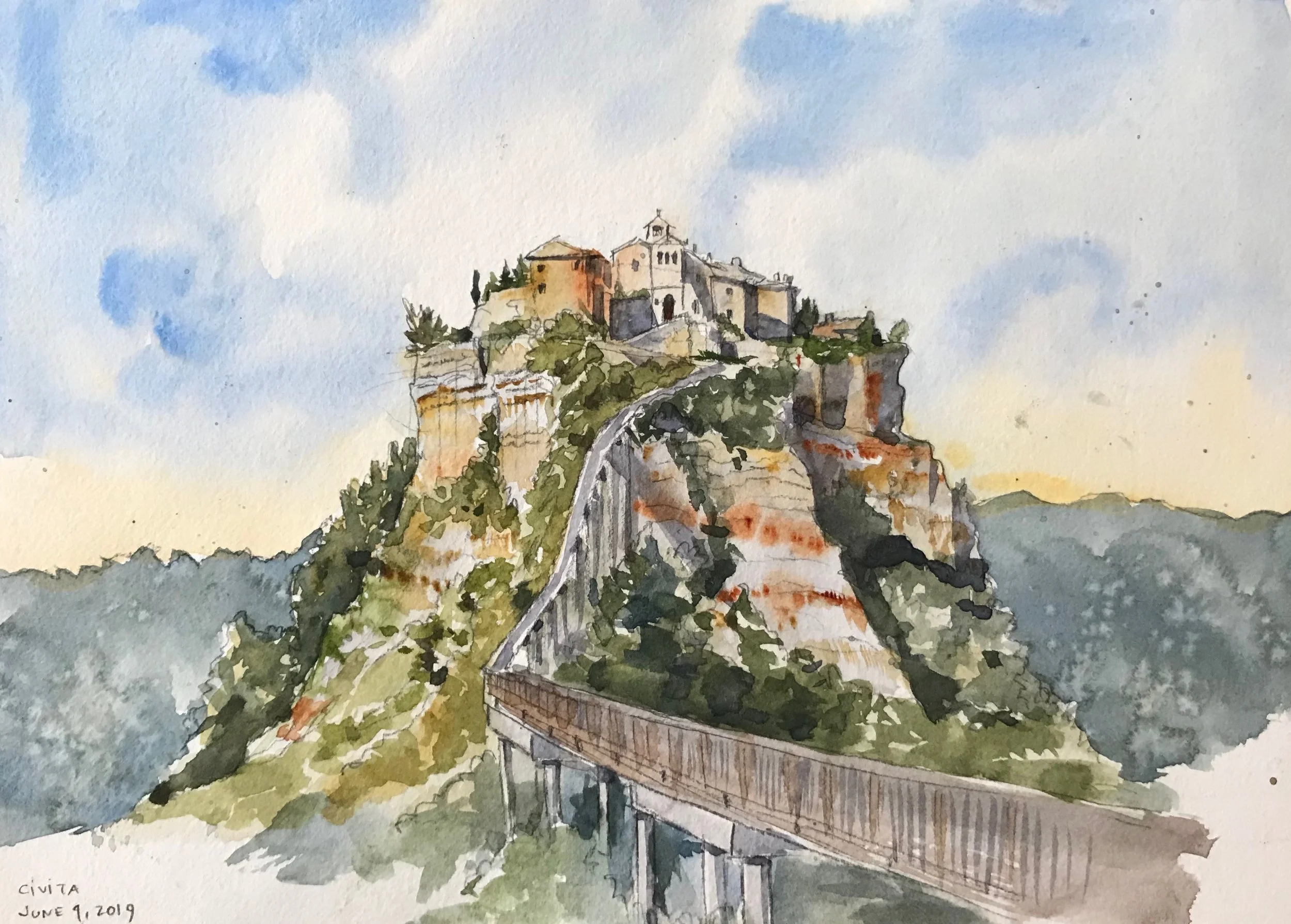 Gaining Perspective in Italy: Everett Artist Elizabeth Person Gets Sketchy Overseas