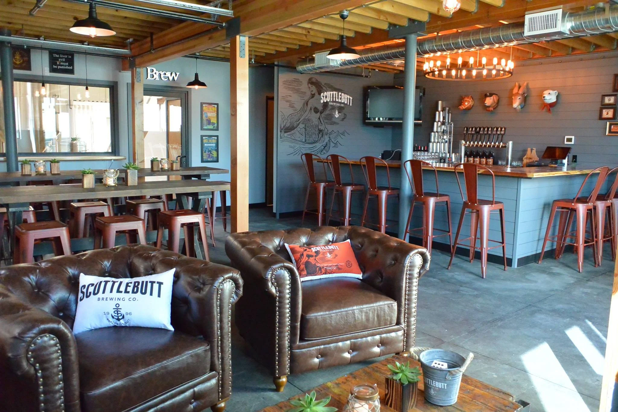 Scuttlebutt’s Taproom will be home for the EVBW kickoff // Courtesy Scuttlebutt Brewing Co.