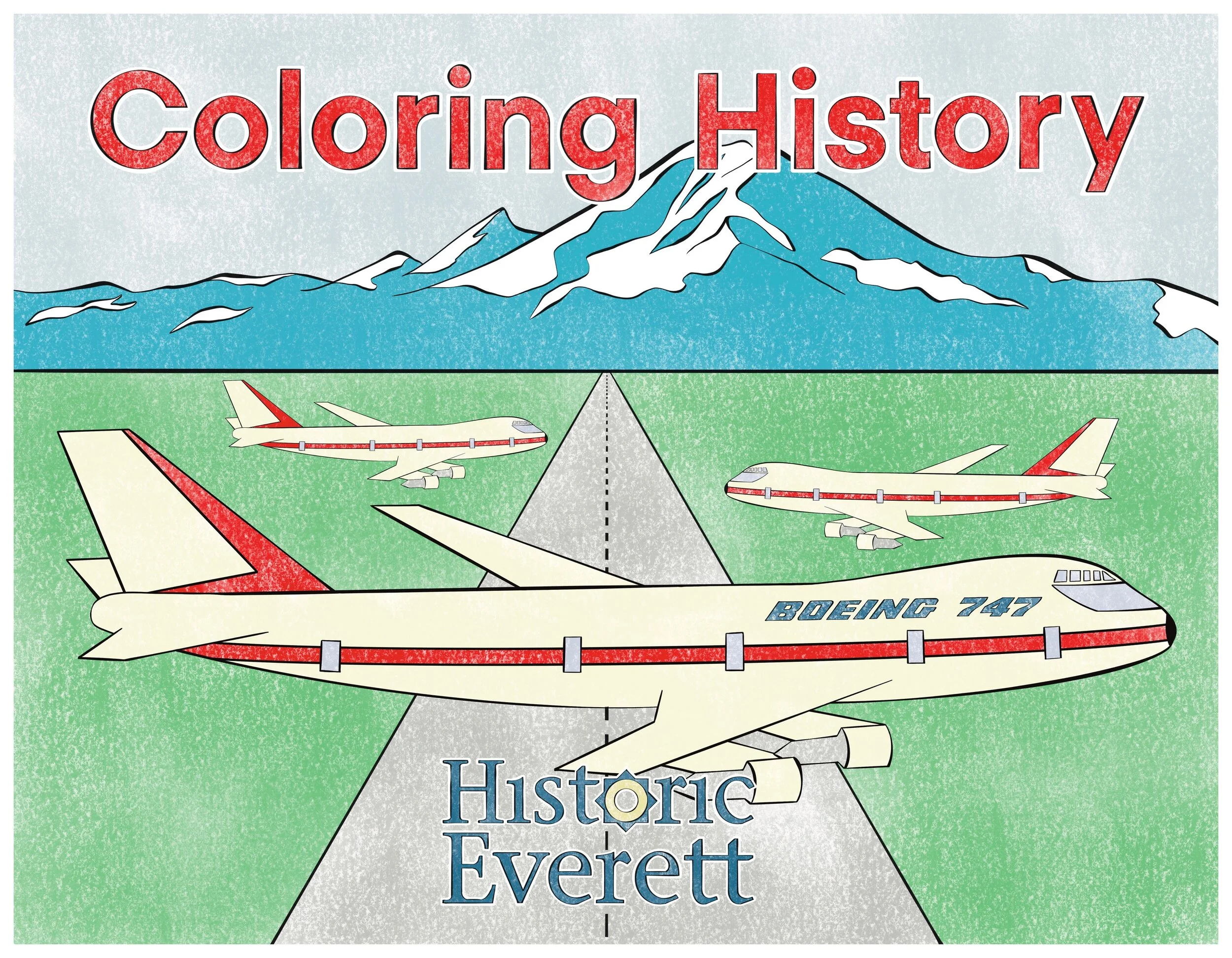 Coloring History: The Story Behind Historic Everett's New Coloring Book