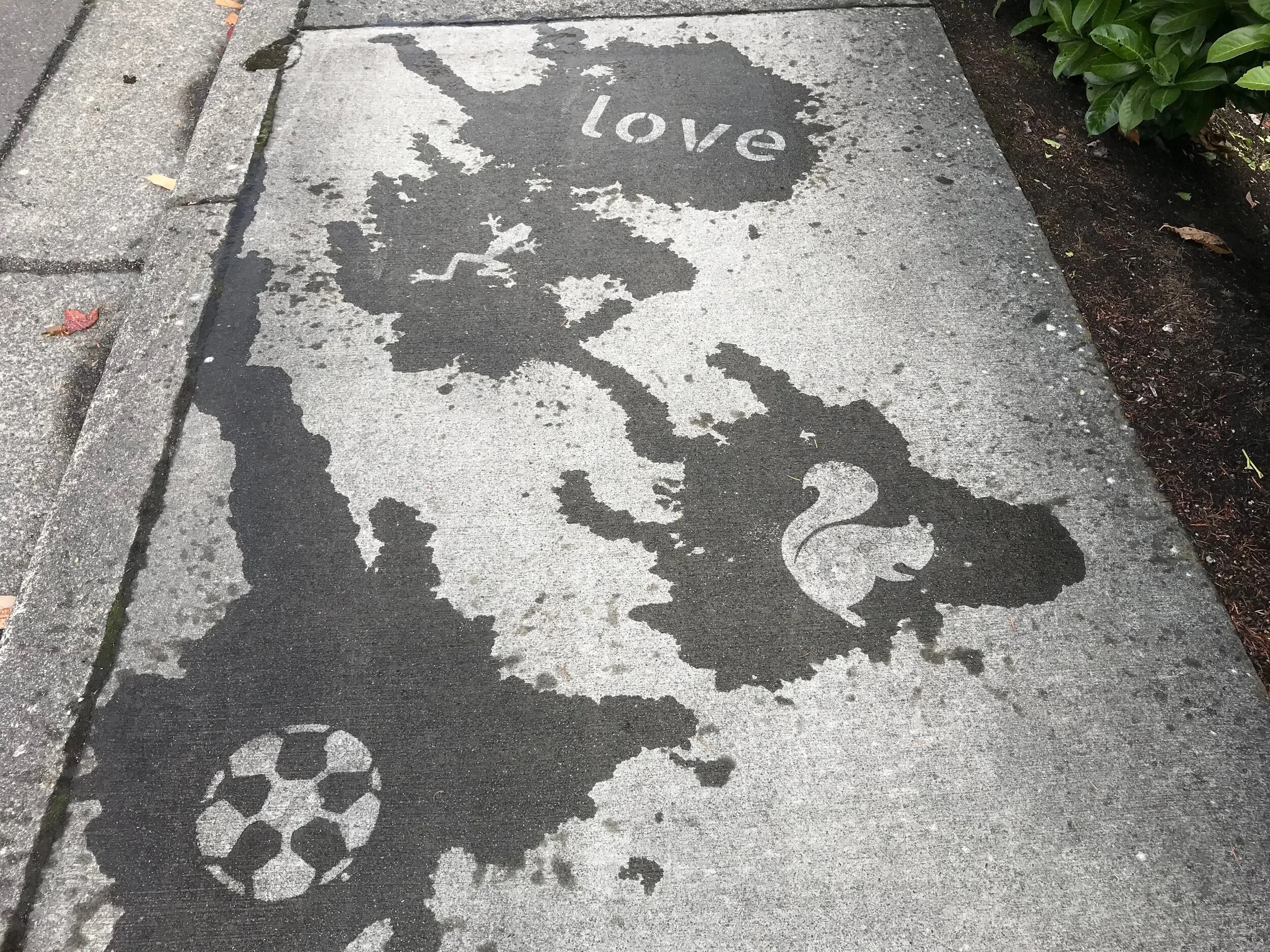 Rainworks: Surprise and Delight for Neighborhood Kids