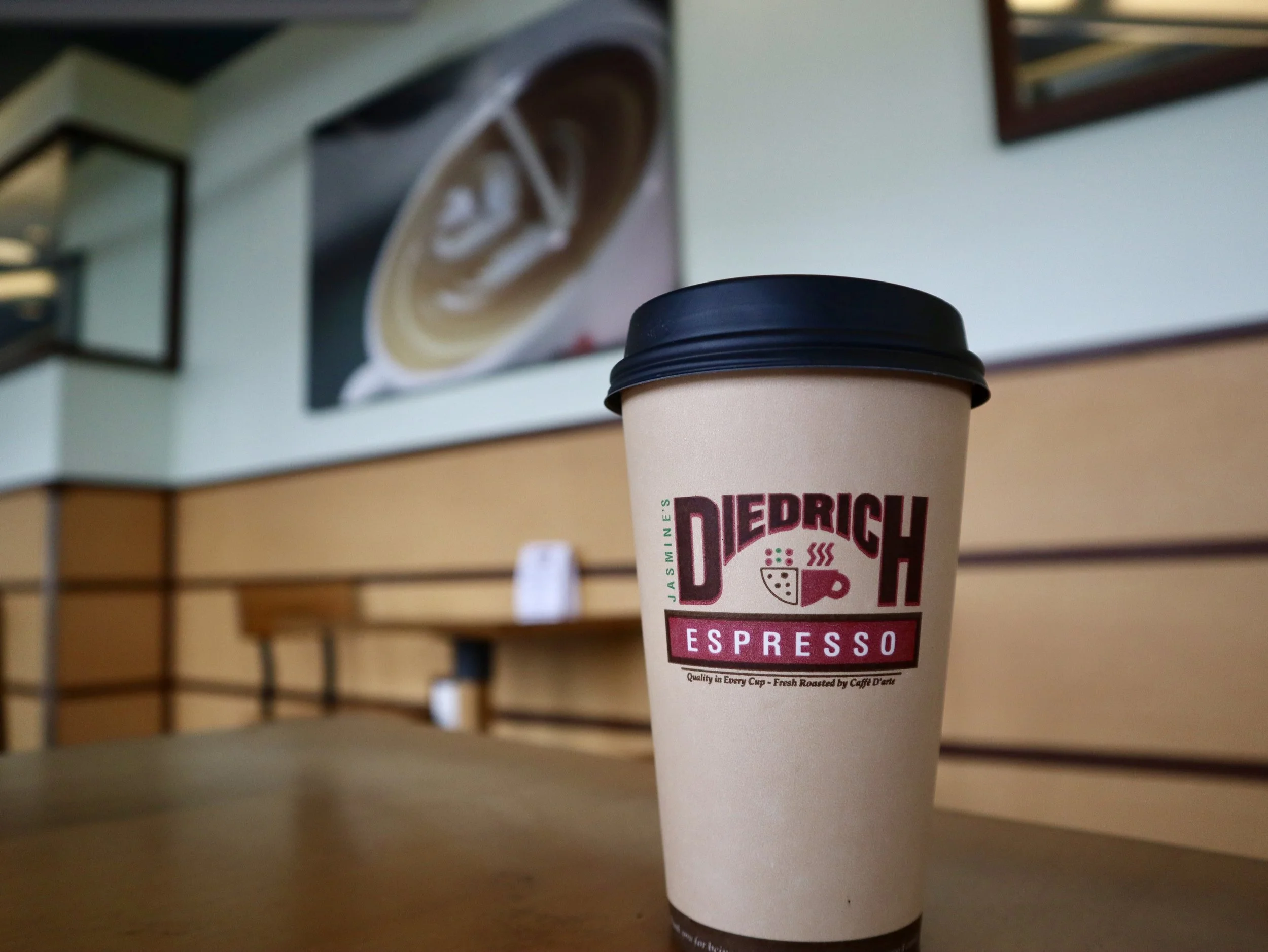 March at Diedrich Espresso: Sherwood Community Services, Drink Specials, and More!