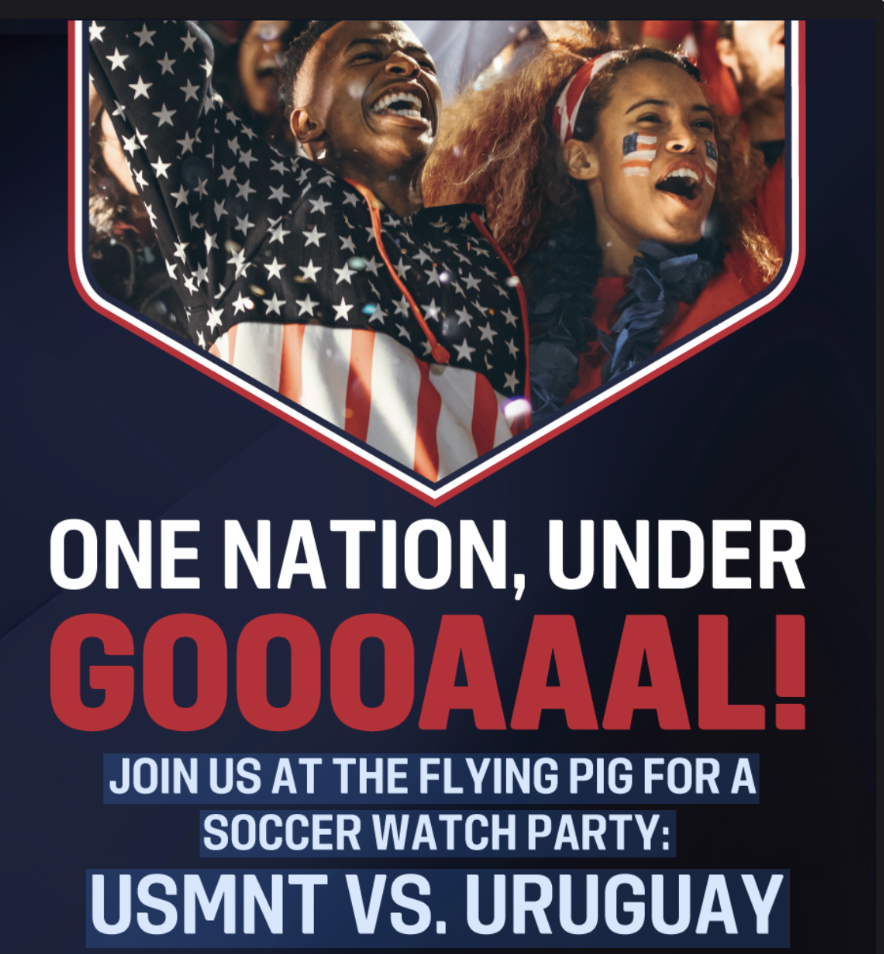 USMNT VS. URUGUAY Soccer Watch Party