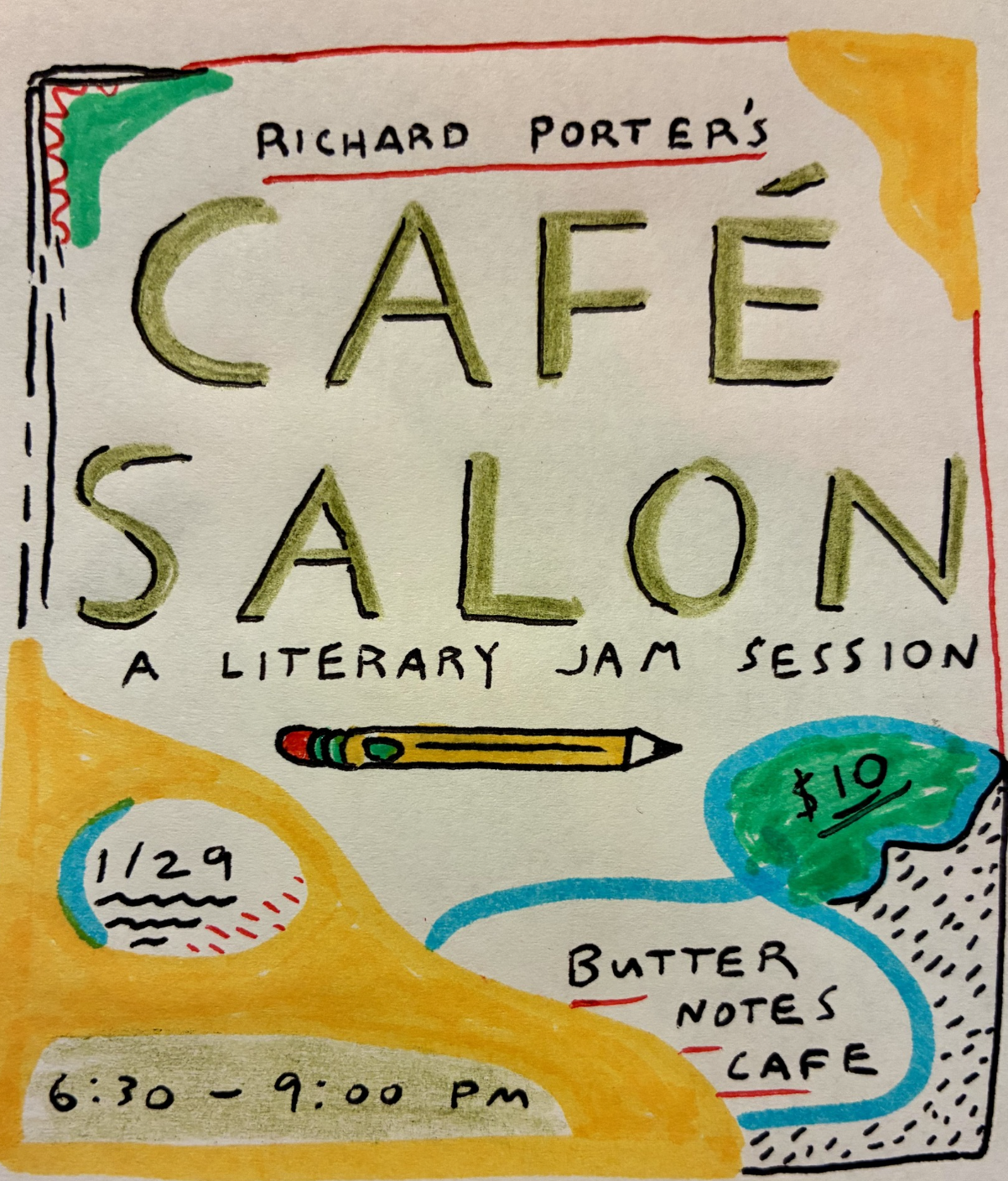 Cafe Salon: A Literary Jam Session