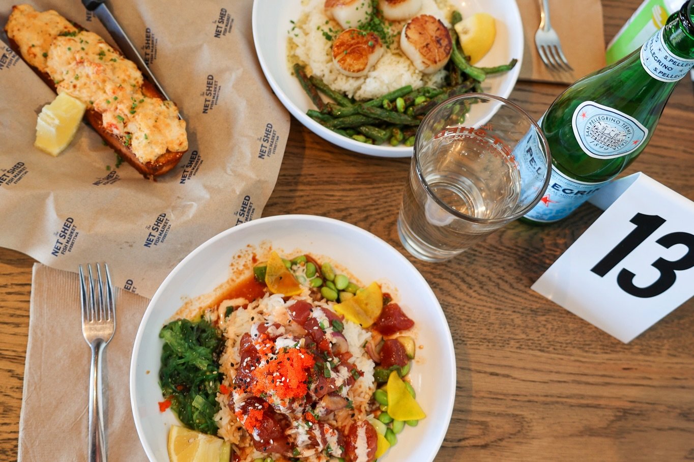 Lunchtime plans? The Net Shed is the waterfront fish market and eatery we didn&rsquo;t know we needed &mdash; and now we&rsquo;re wondering how we lived without it.

Buttery lobster rolls, ultra-fresh poke, pristine local seafood, and Everett&rsquo;s