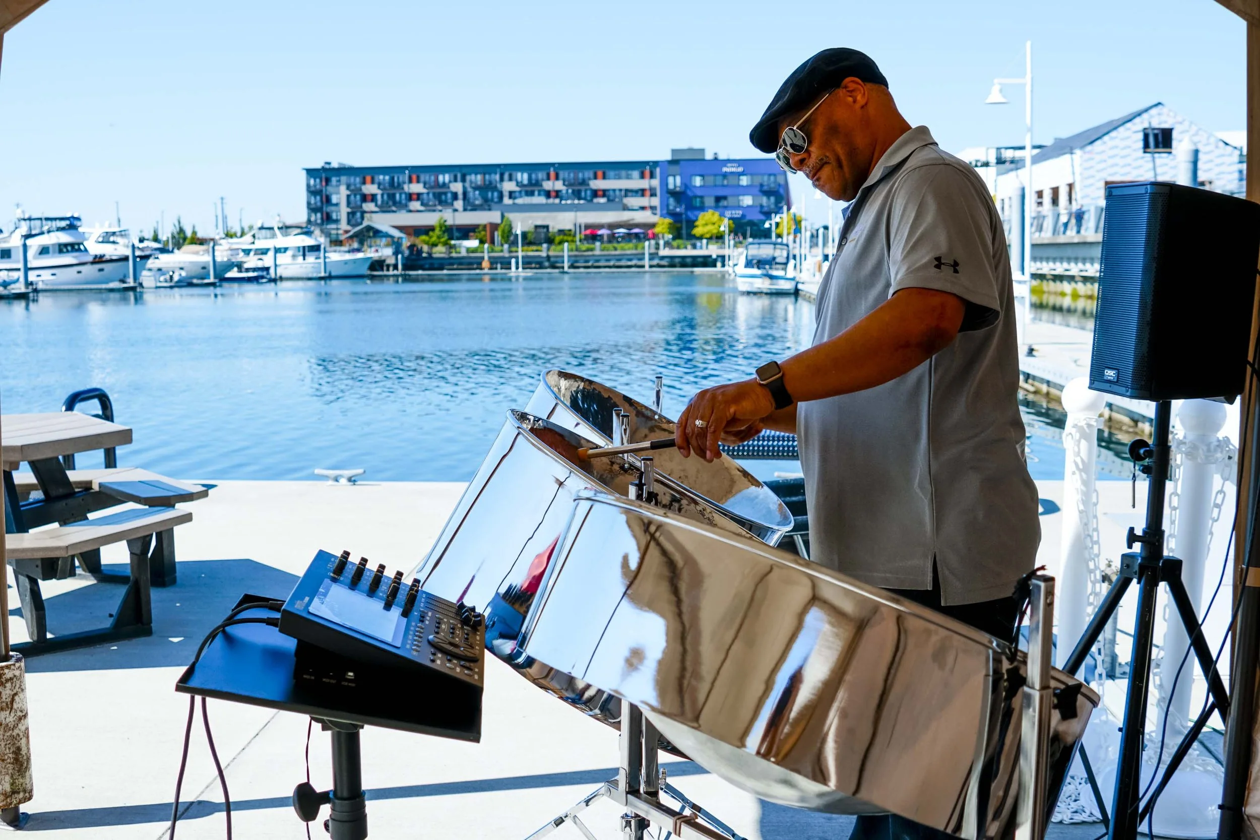 Puget Sound Steel Drums at Pacific Rim Plaza