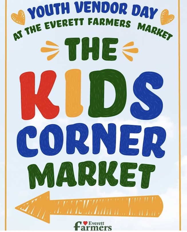 Kids Corner Market at the Everett Farmers Market