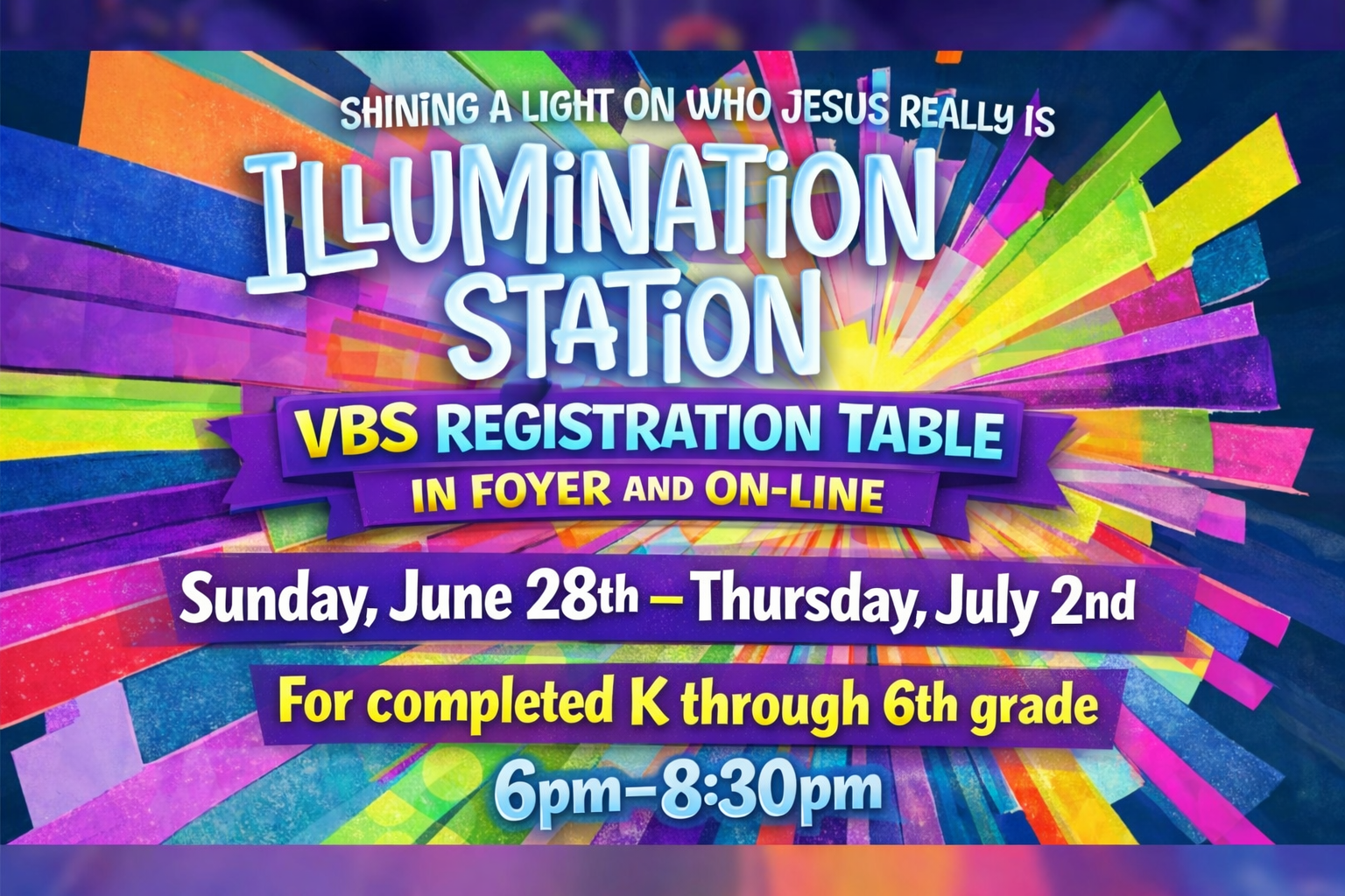Illumination Station VBS registration poster.png