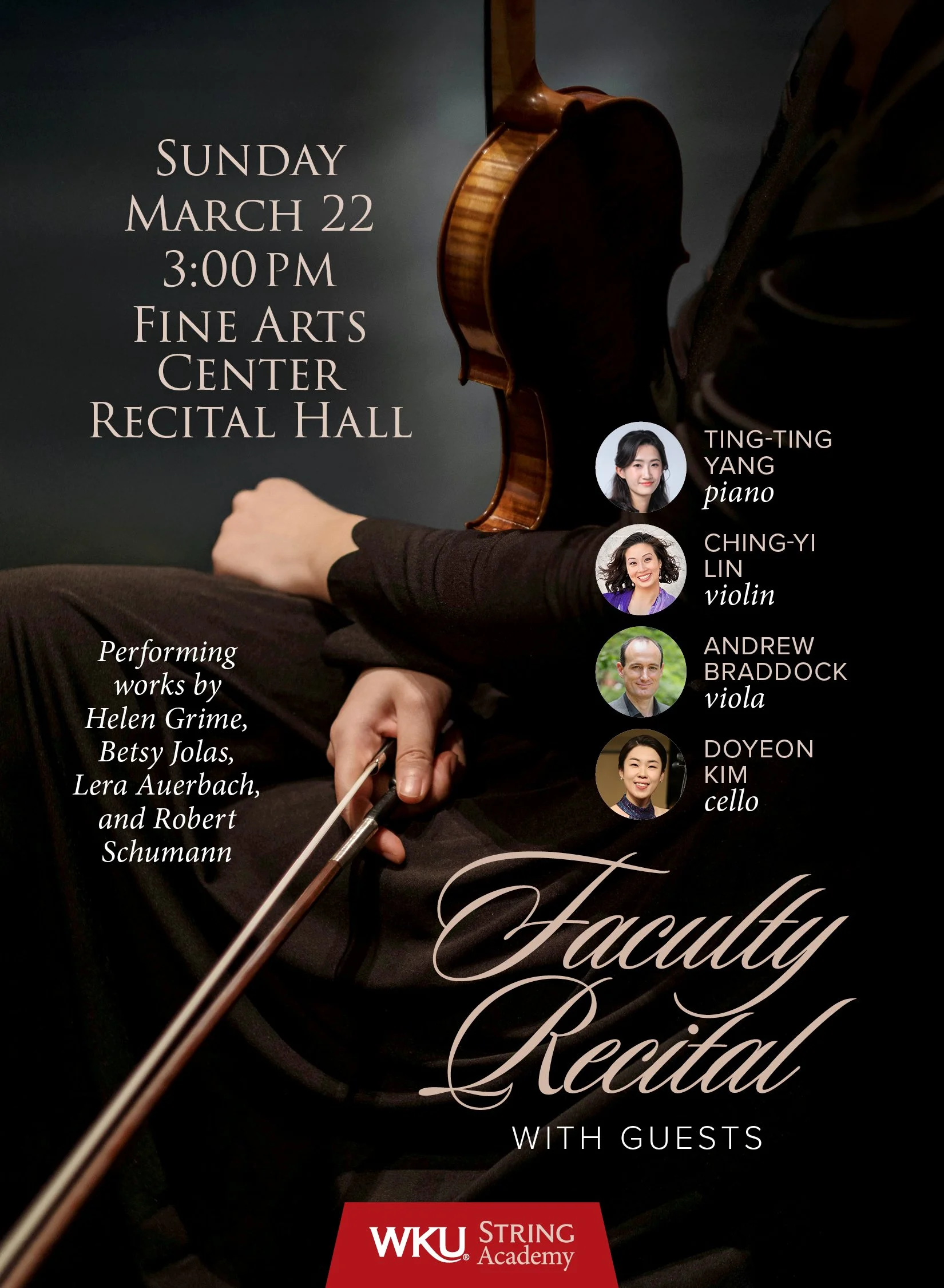 WKU String Academy Faculty Recital with Guest Artists