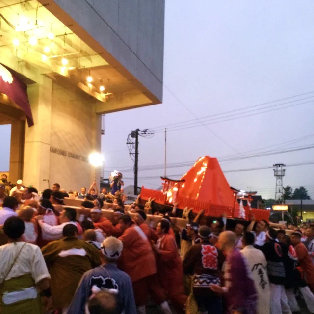 Fujisan fired up for the Yoshida Fire Festival!