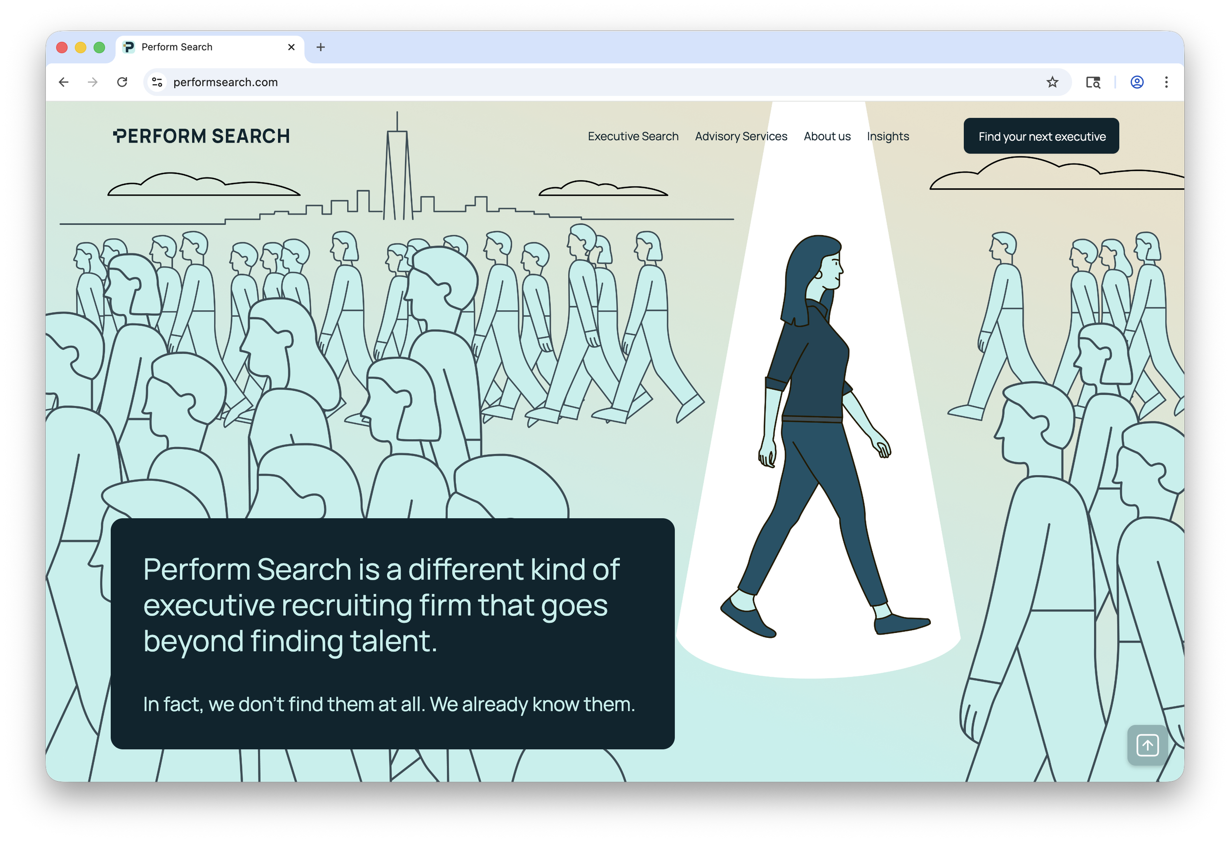 Perform Search - Connection is our Business