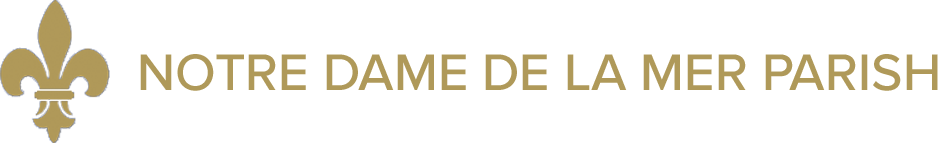 Notre Dame De La Mer Parish Logo.png