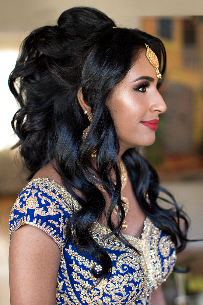 South Asian bride indian hair Bridal Tiblury wedding Beauty Affair .jpg