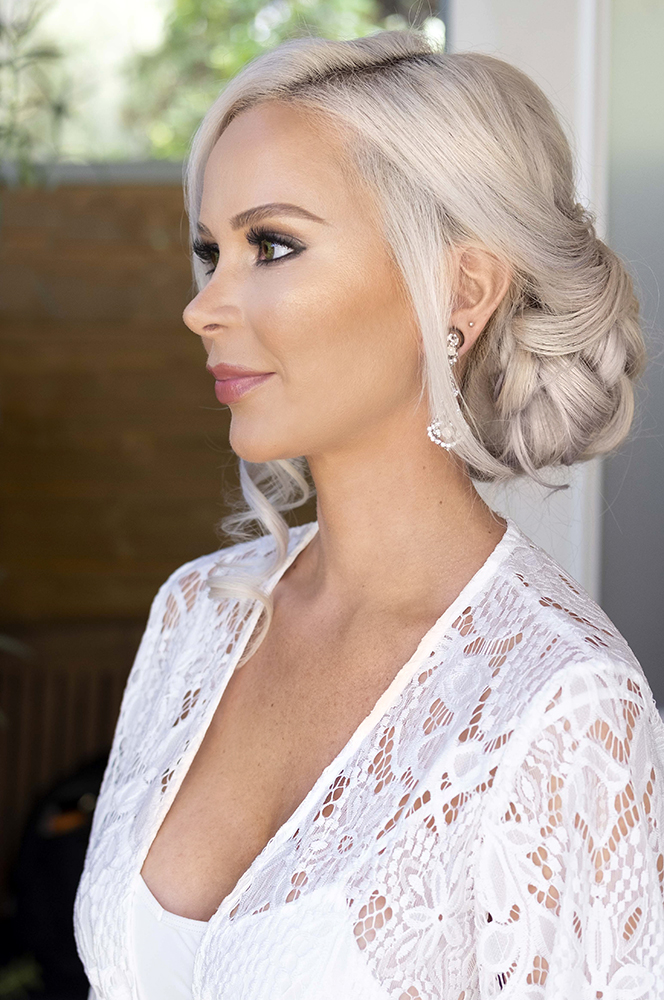 m LA Los Angeles updo glam Bridal wedding makeup and hair updo blonde simple classy elegant Beauty Affair_18.jpg