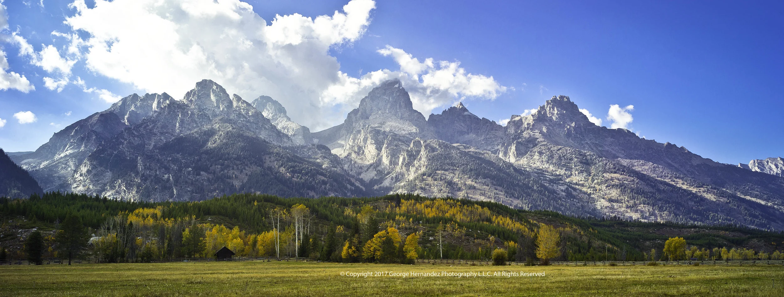 Grand Tetons Panorama