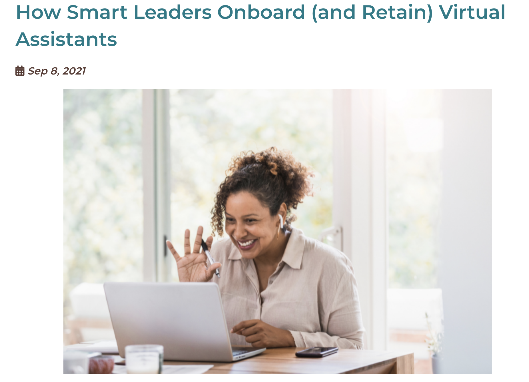 Blog post for Trusty Oak