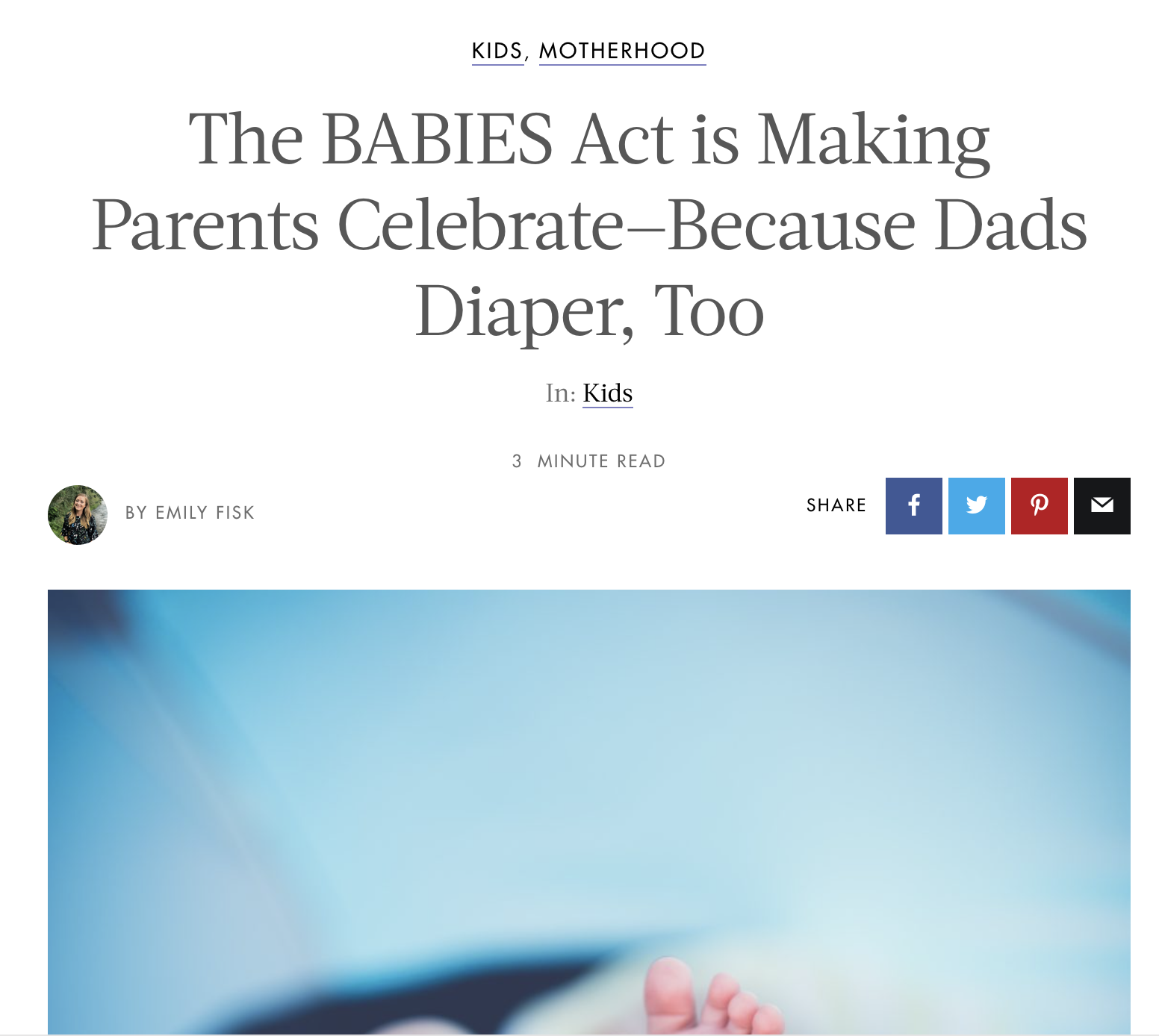 HVFH Contribution: The BABIES Act is Making Parents Celebrate
