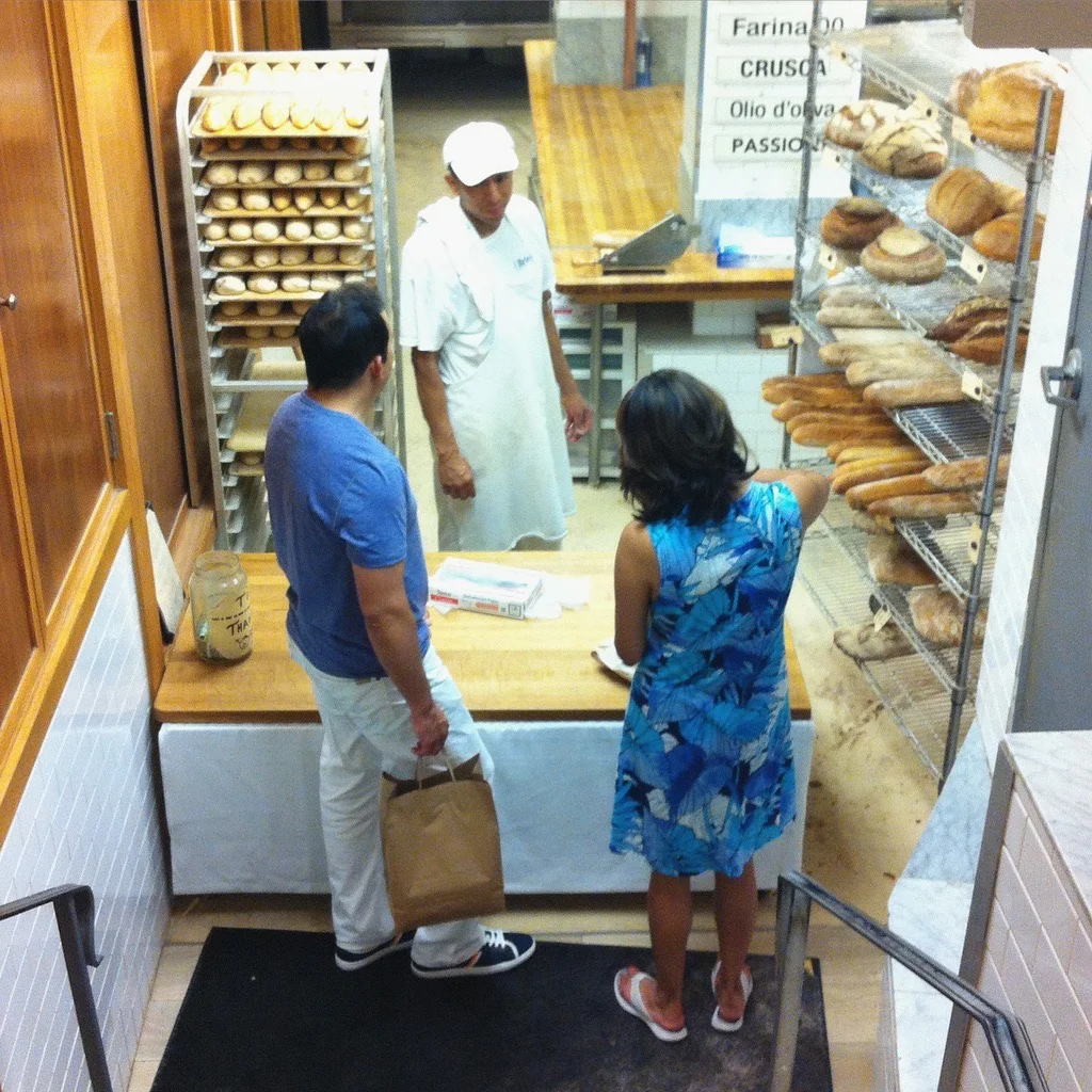 Italian picnic on the Greenway with Jingying