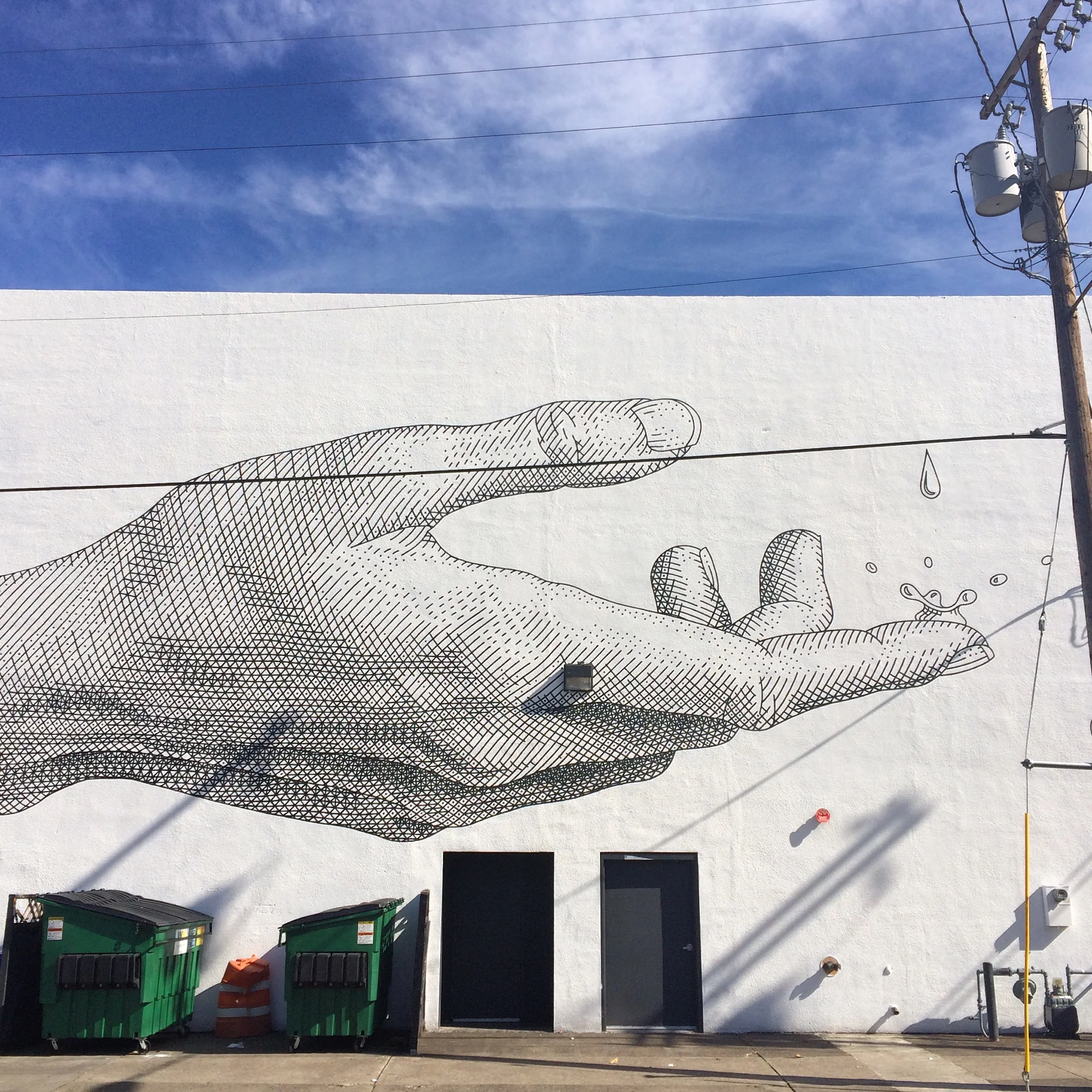 Street art (on bikes!) with Jess