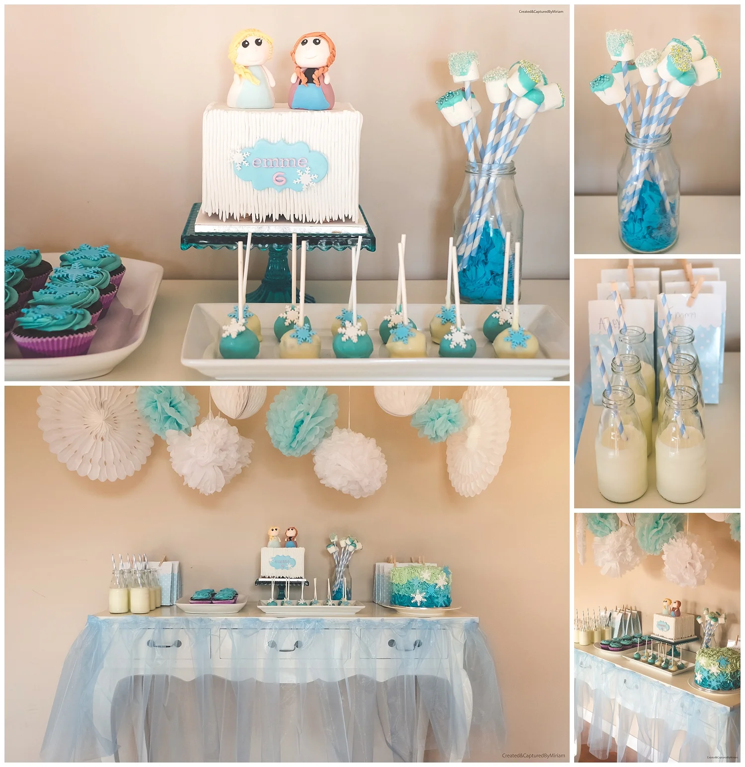 Frozen Dessert Table
