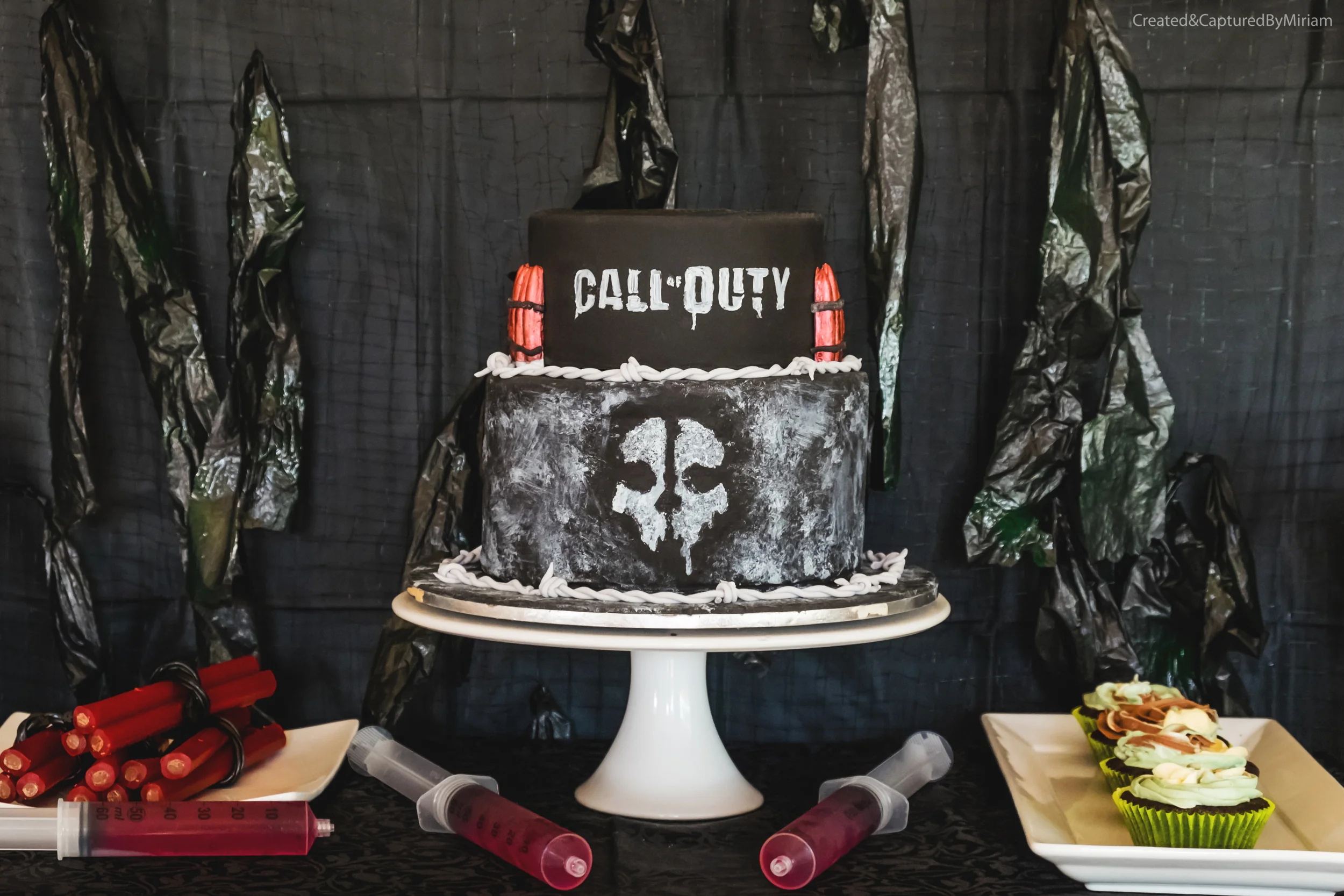 Call Of Duty Dessert Table