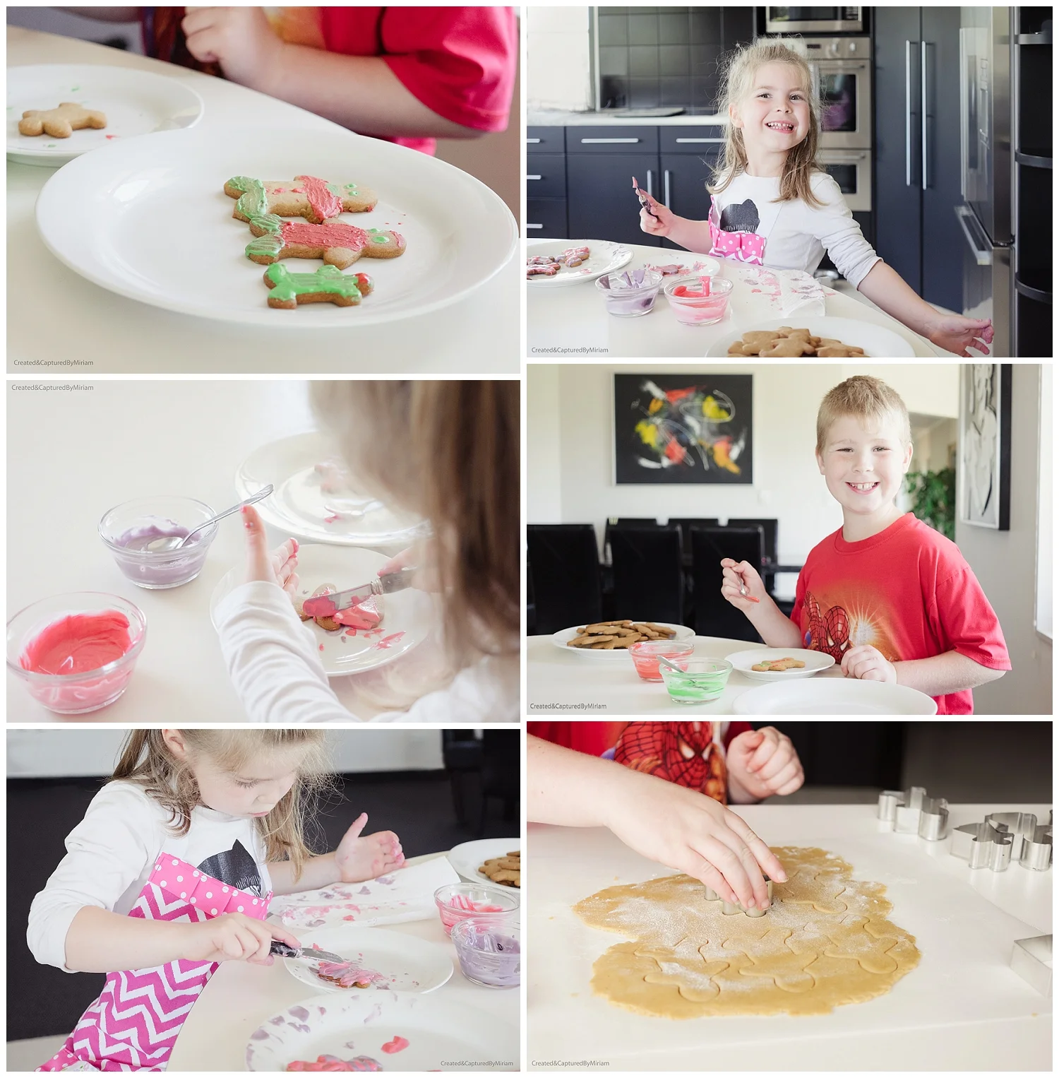 Making Gingerbread Men