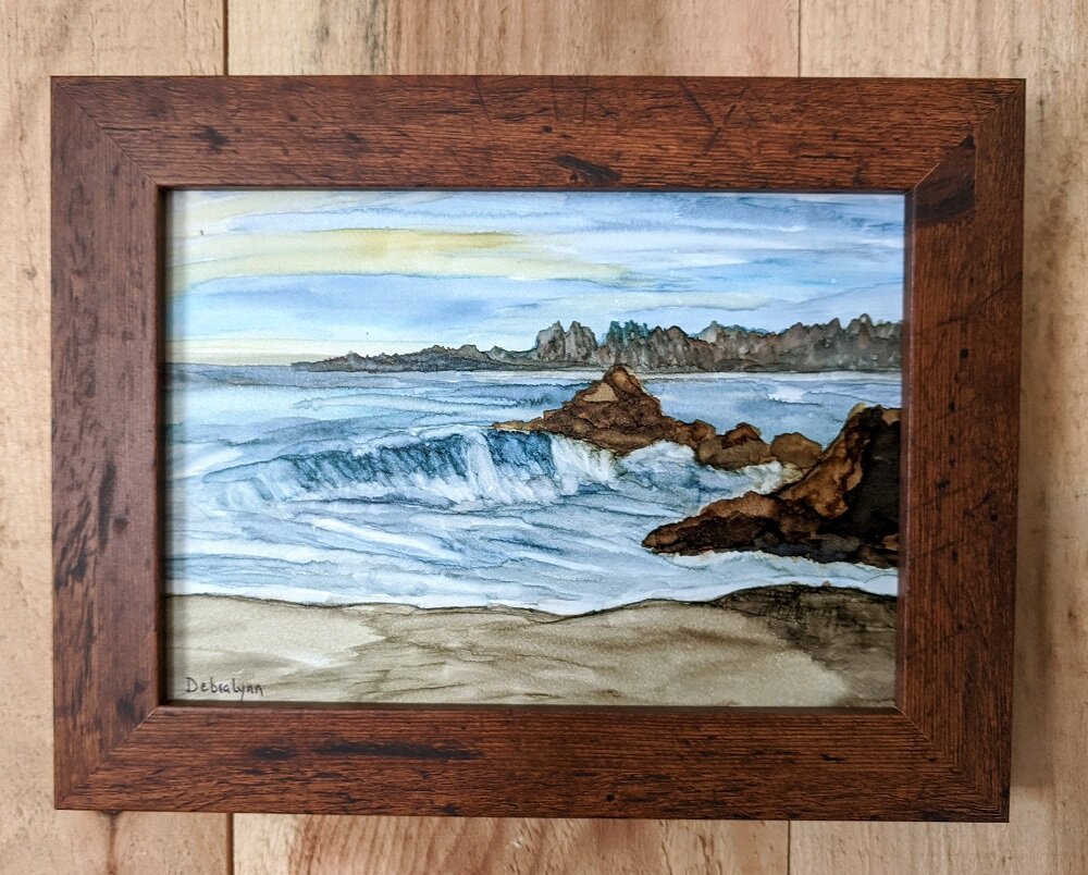 Waves at Sunrise