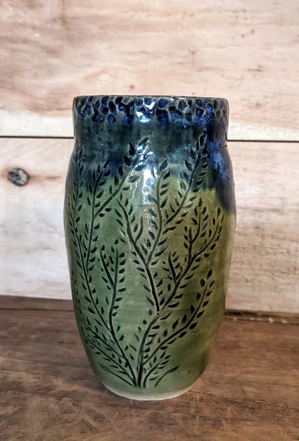 43.dainty buds on green blue vase 2.resized.jpg