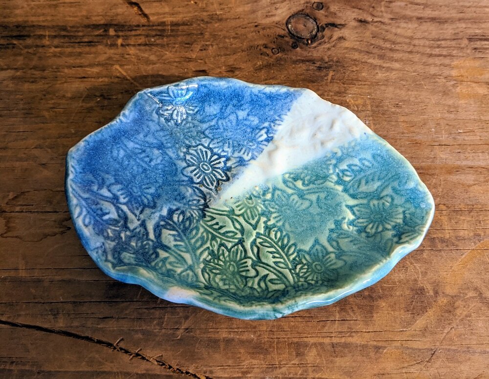 Floral textured Mini Dish