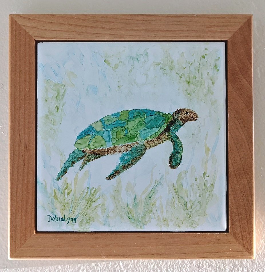 Sea Turtle Swimming