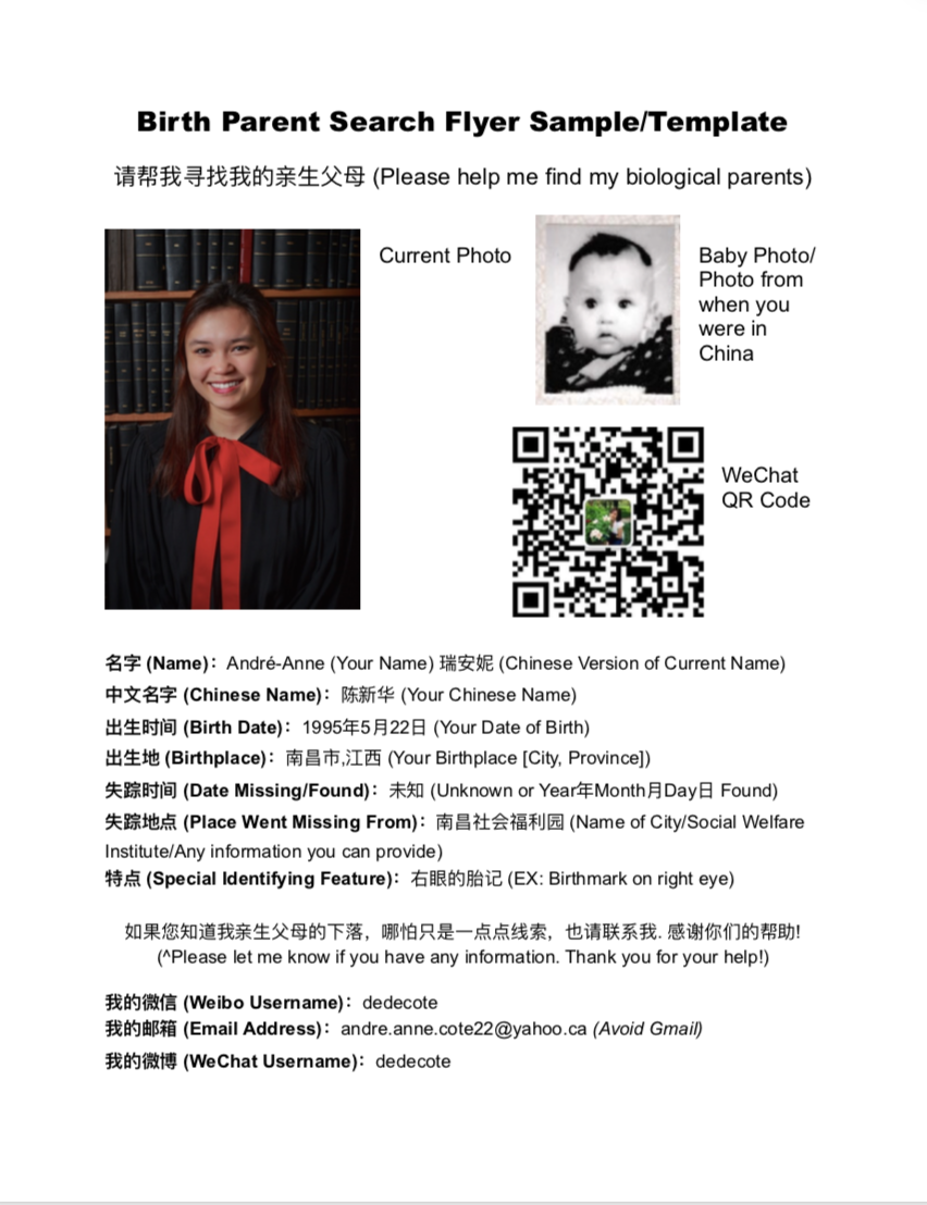 Birth Parent Search Manual Cci