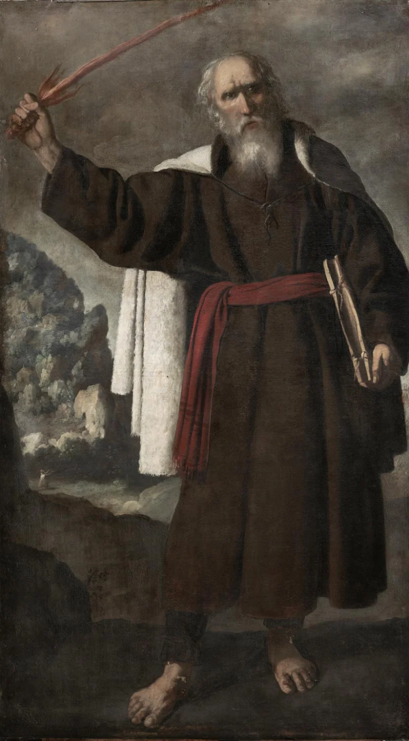 The Prophet Elijah , c. 1640, by Francisco de Zurbaránand Workshop, Spanish, Origin from the Philadelphia Museum of Art