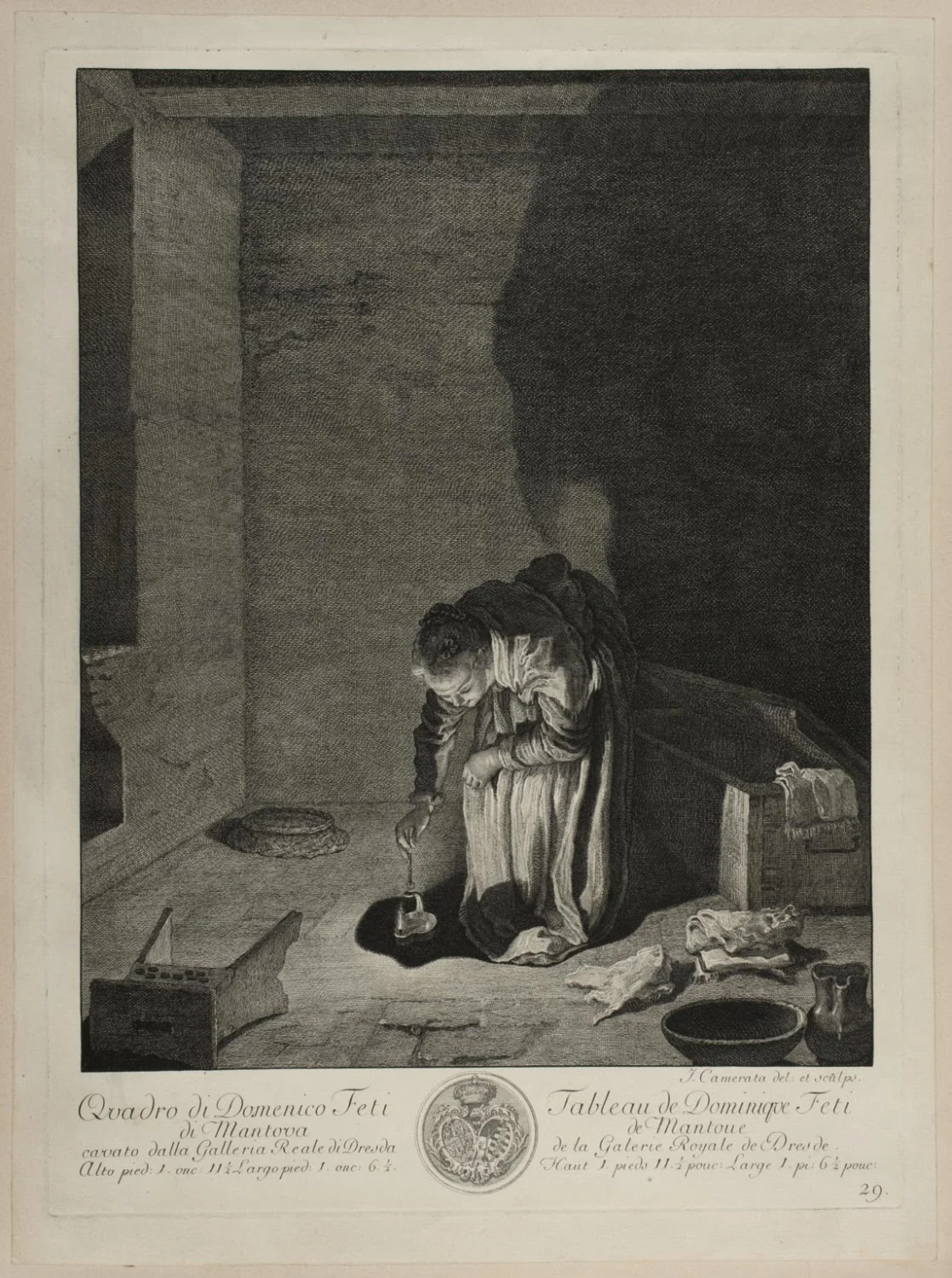 The Parable of the Lost Drachma , c. 1750s, by Giuseppe Camerata II, Italian from the Philadelphia Museum of Art