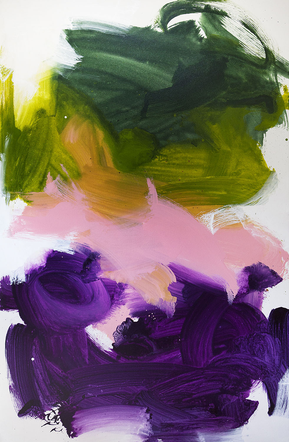 Green Pink Purple