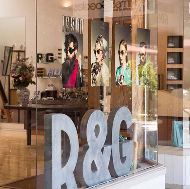 Rims & Goggles is a recently opened eyewear store on Berkeley’s Fourth Street. Photo: Rims & Goggles