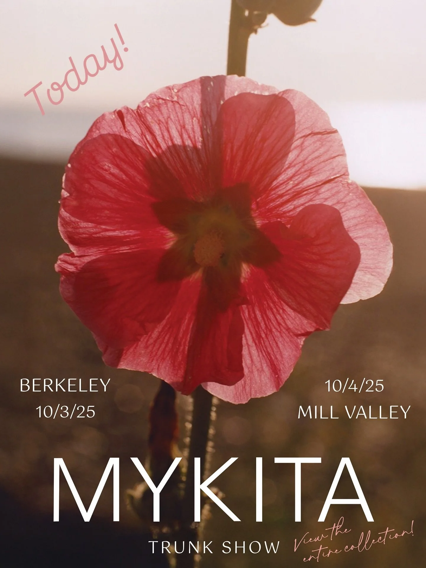 Stop by R&amp;G Berkeley today or Mill Valley tomorrow and get styled up! @mykitaofficial @rimsandgoggles