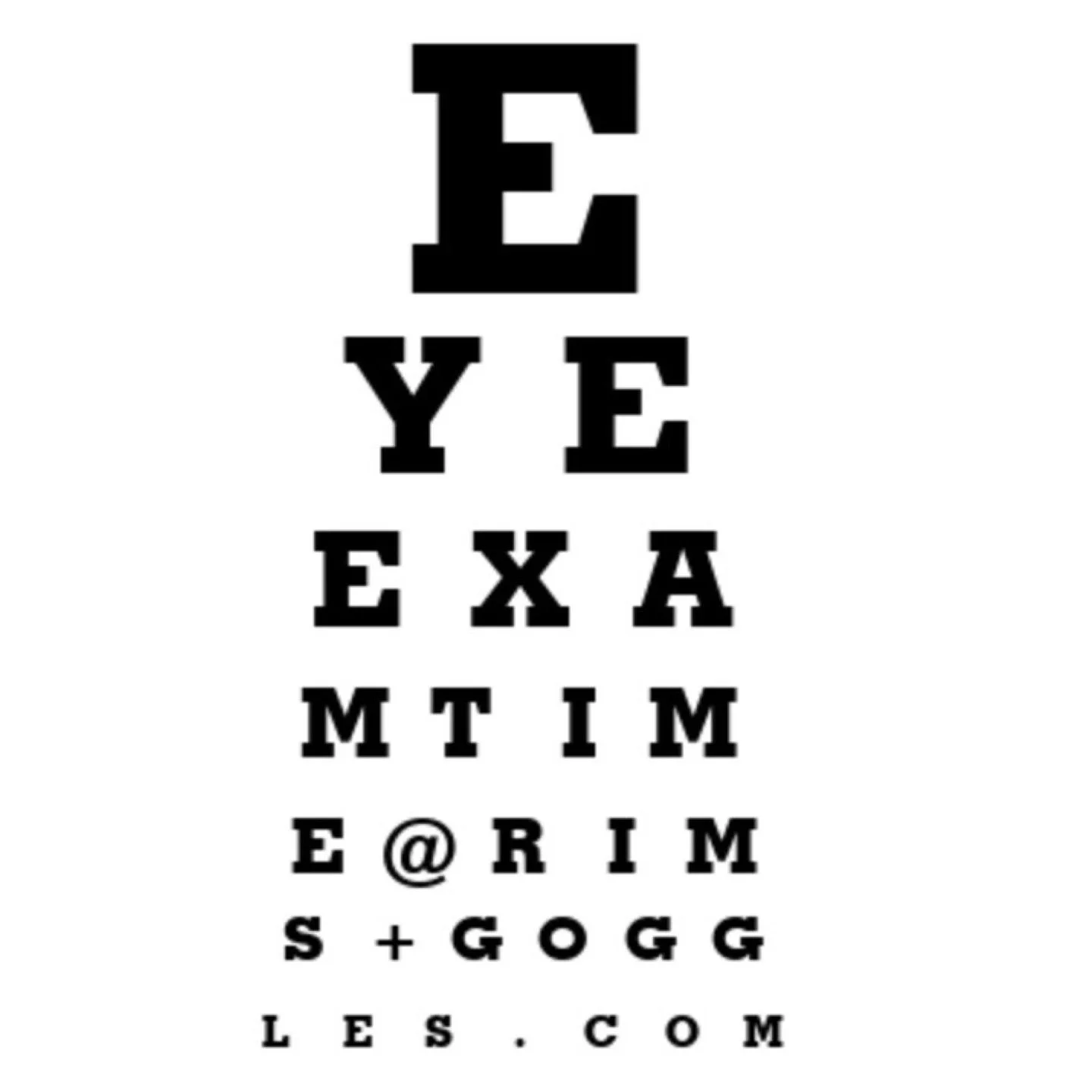 If you can&rsquo;t read this... it&rsquo;s time to book your eye exam!
Reach out @rimsandgoggles to schedule your exam and give your 👀 the love they deserve.
Bonus: check out our newest arrivals while you&rsquo;re here.
