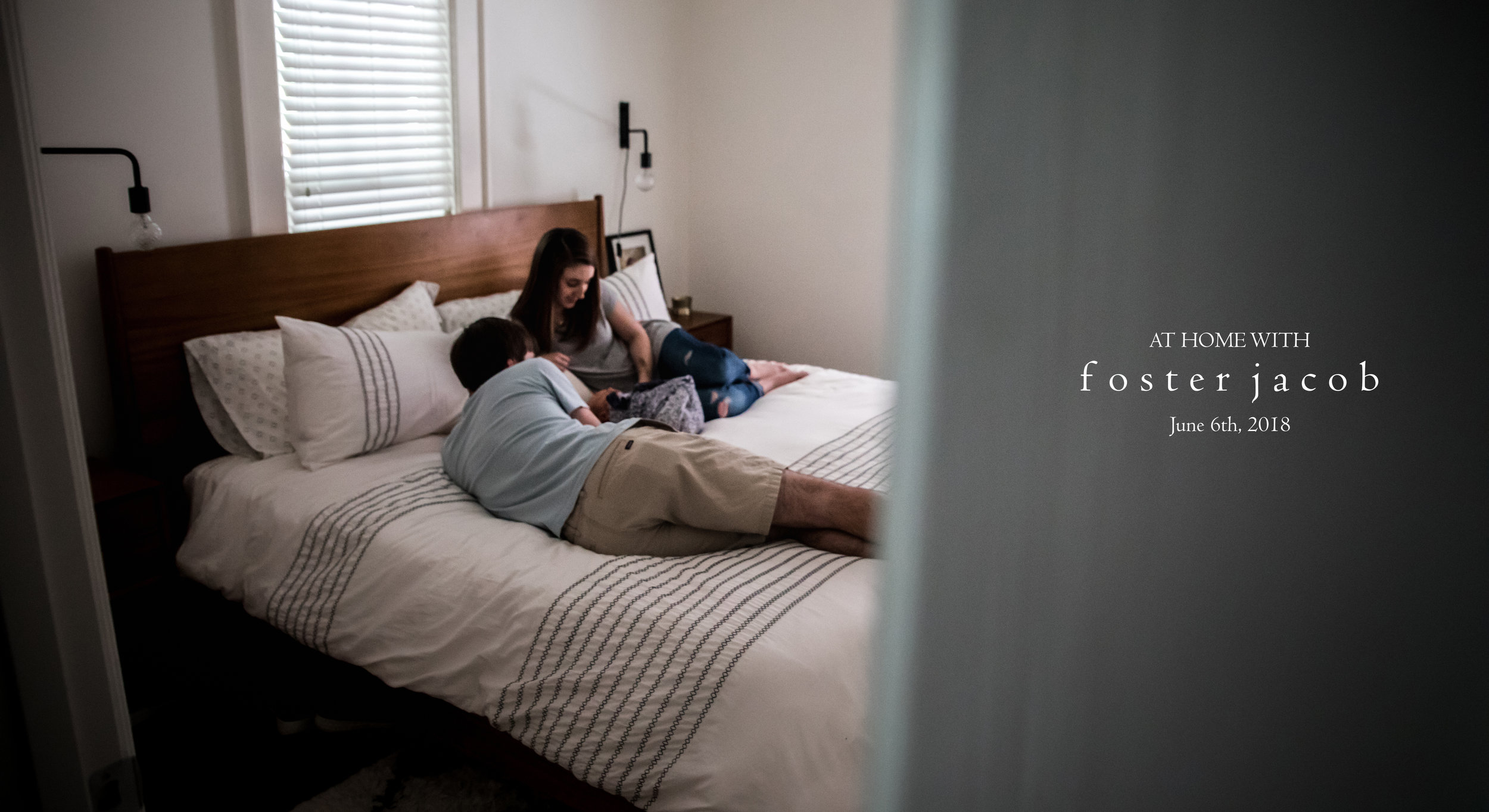 Home Movies / Atlanta, GA / Brittany Knapik Photography / Francis Family - At Home With Baby Foster