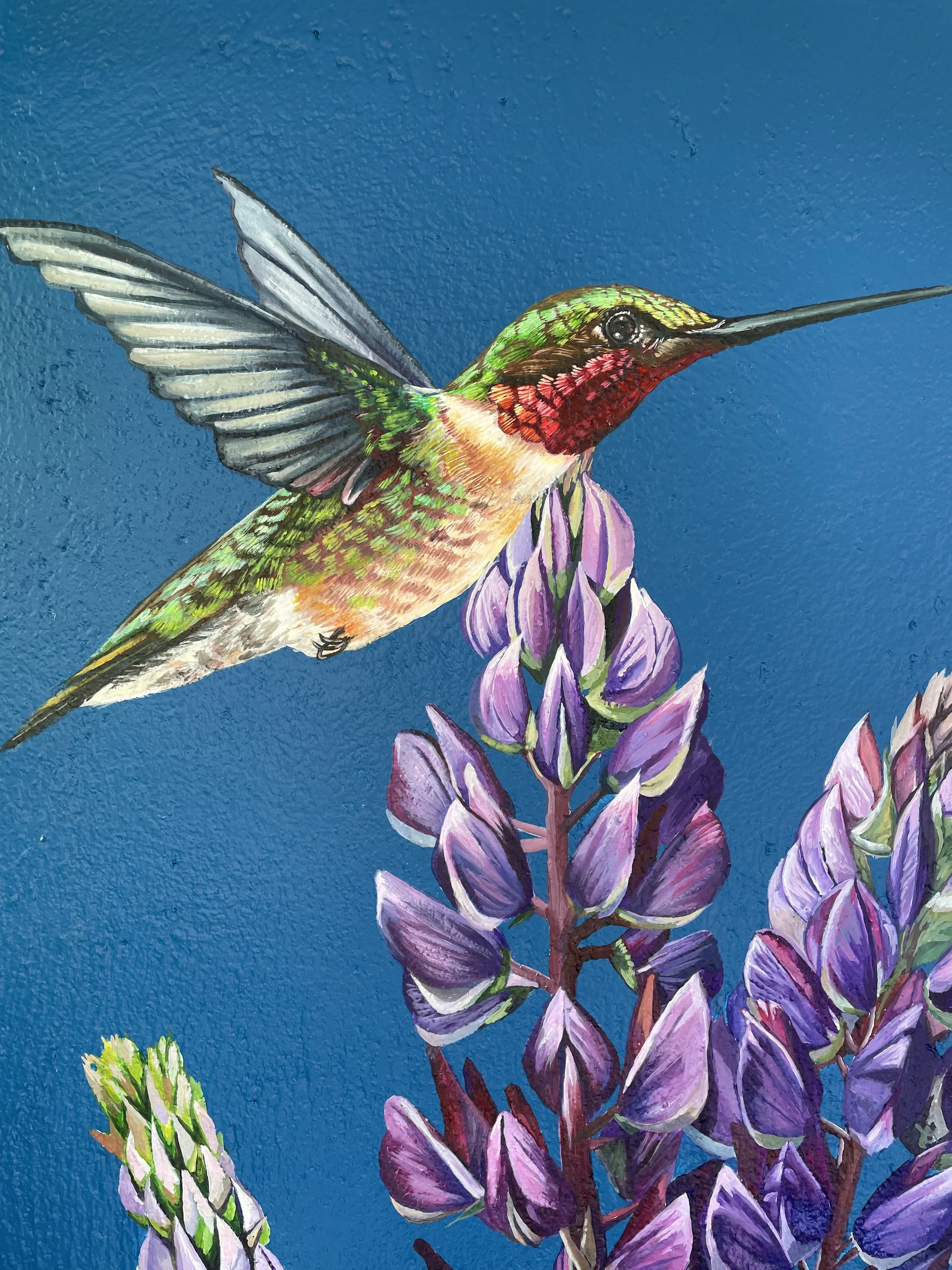 Wildflowers Don't Care Where They Grow — Twin Walls Mural Company