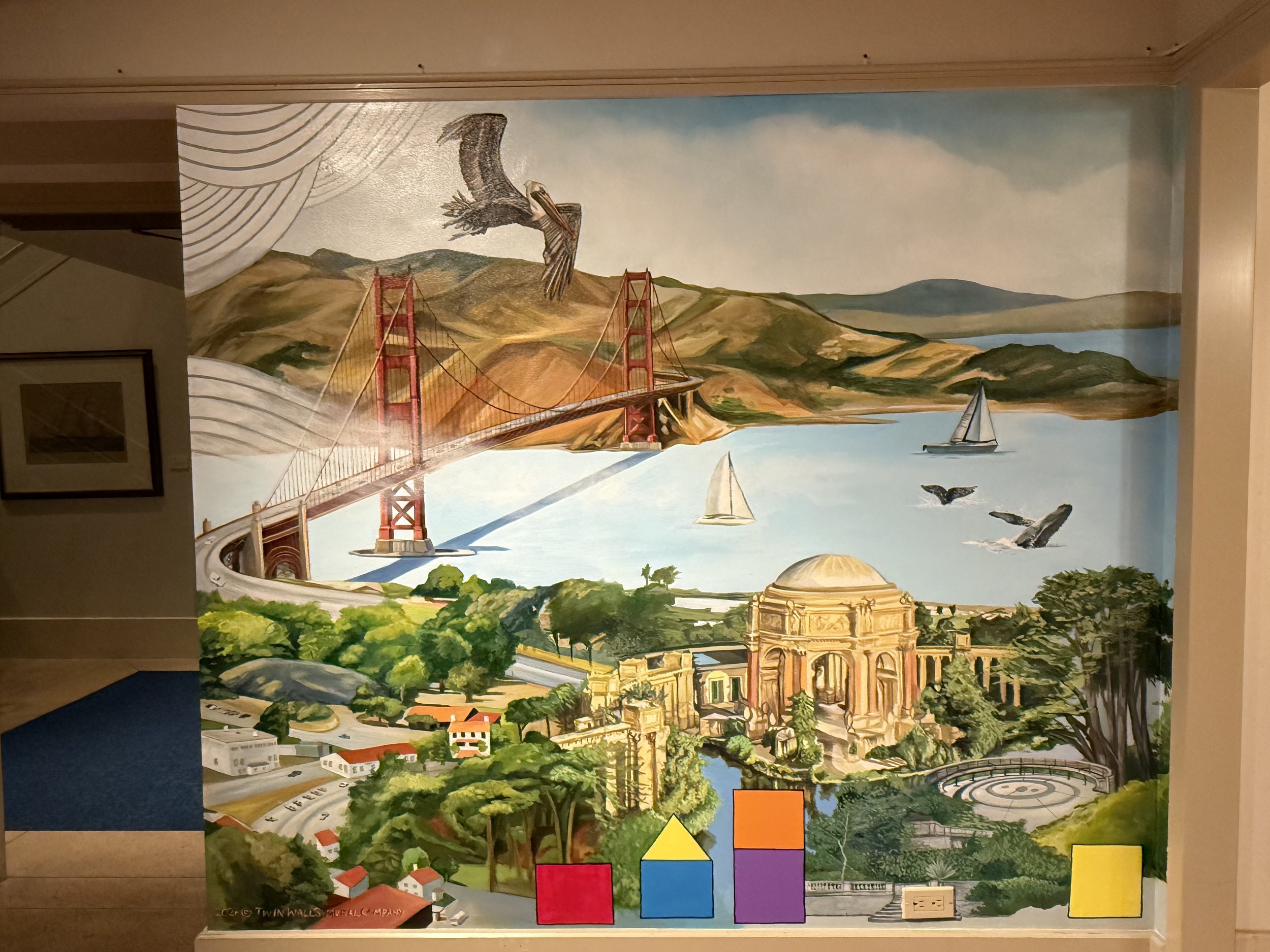 San Francisco Historical Society City Lab for Kids Mural 