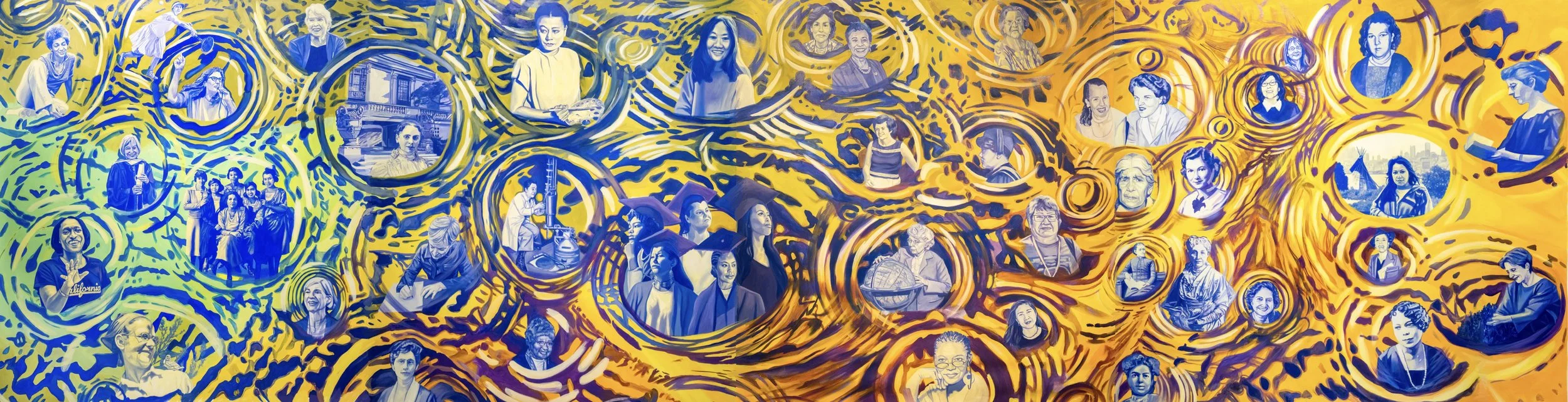   150 YEARS OF WOMEN AT CAL BERKELEY   2025  Undergraduate Academic Building   Spieker Plaza, Berkeley CA  